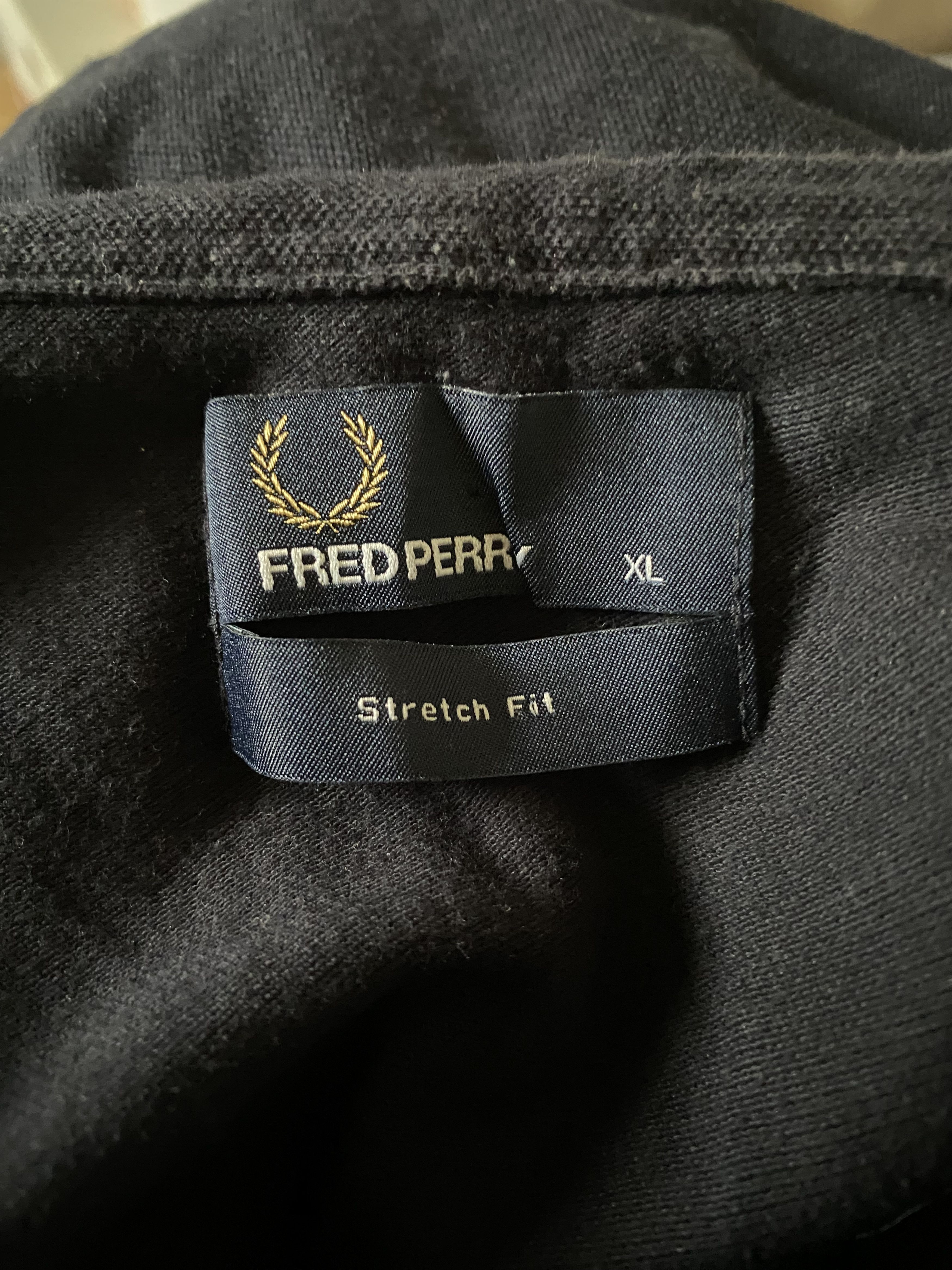 Fred Perry Black polo shirt - FRED PERRY - L/XL - UNIQUE Size US XL / EU 56 / 4 - 3 Thumbnail