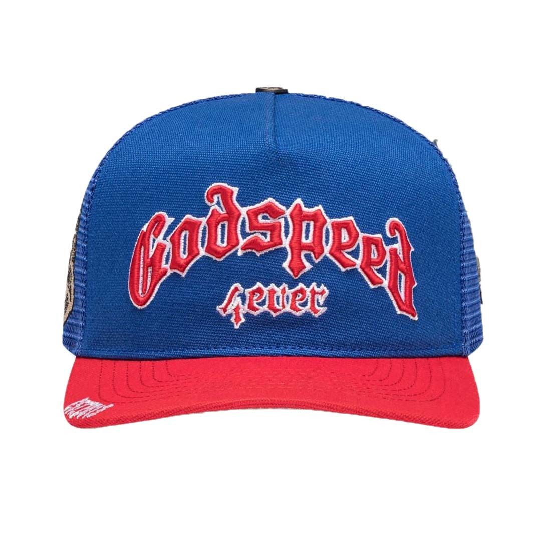 Godspeed 2021 LOX HAT GODSPEED NYC TRUCKER SNAPBACK OG BLACK RARE