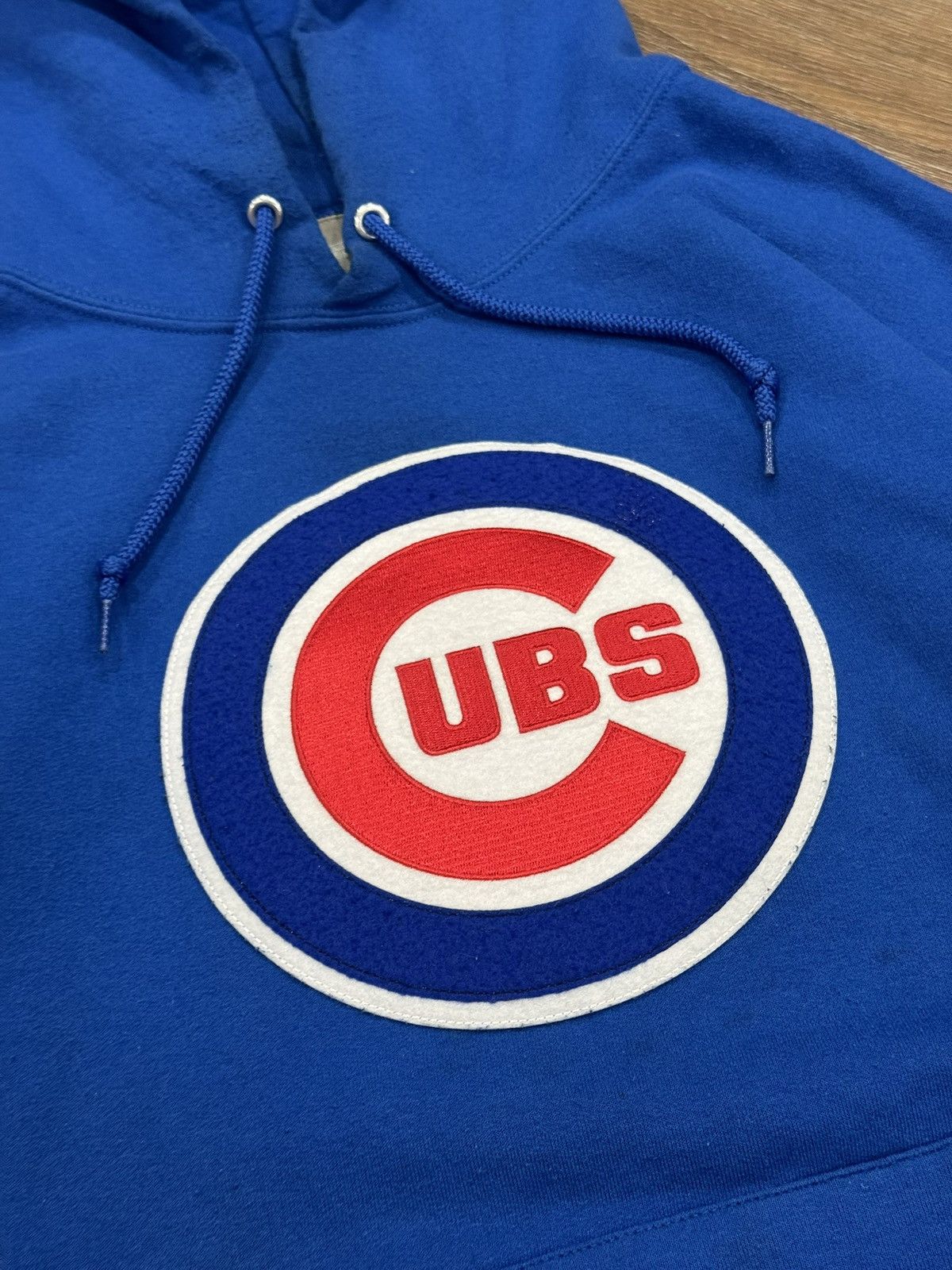 Majestic This is a Majestic Chicago Cubs royal blue pullover hoodie Size US M / EU 48-50 / 2 - 6 Thumbnail