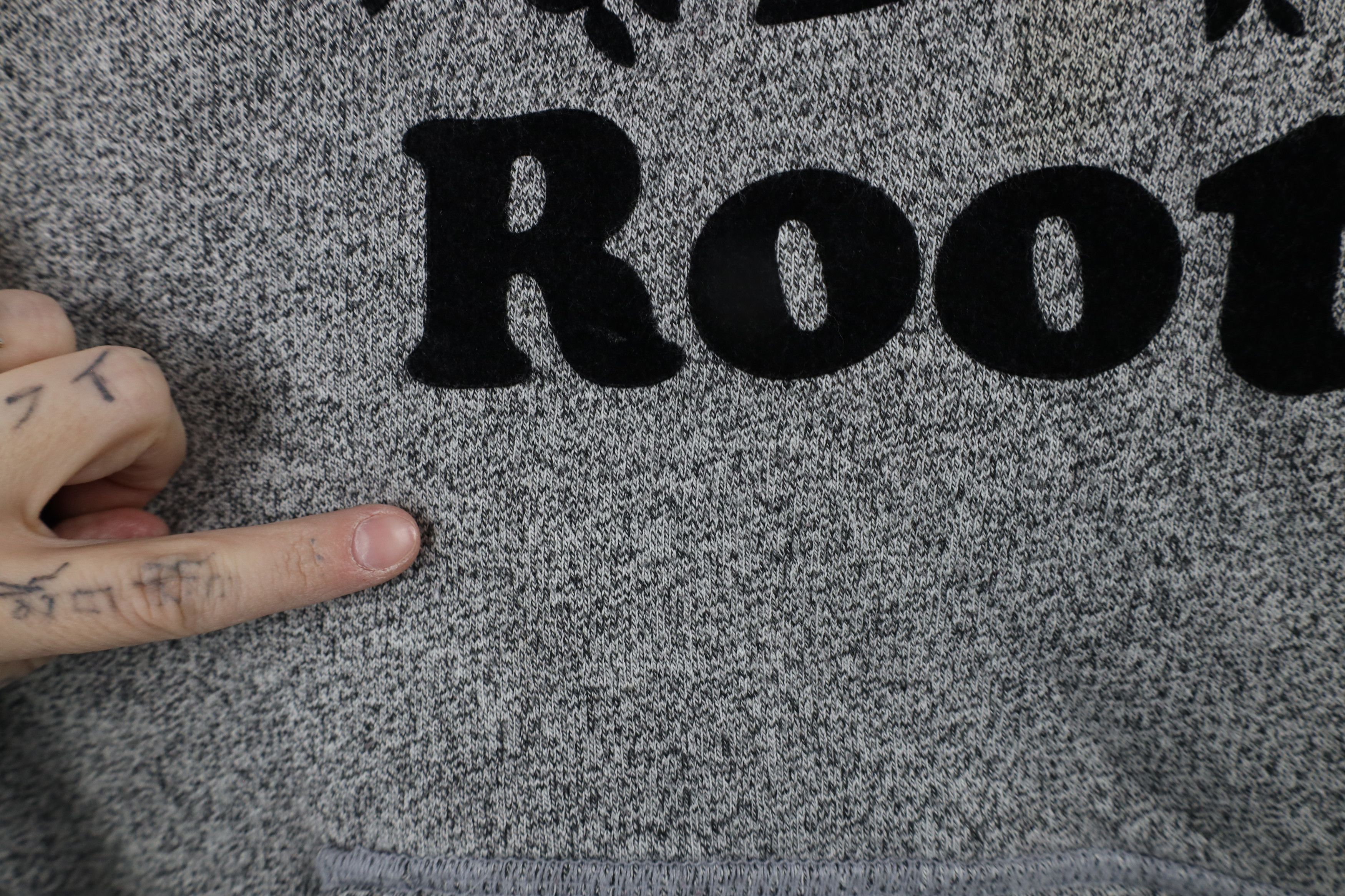 Roots × Vintage Vintage Roots Canada Heavyweight Hoodie Sweatshirt Gray Size US L / EU 52-54 / 3 - 8 Thumbnail