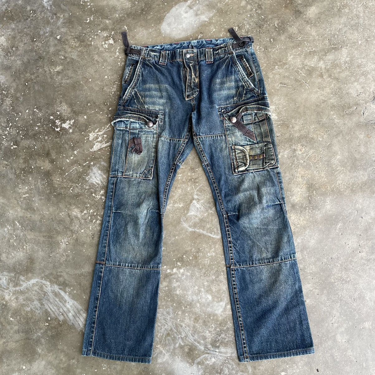 Armani Exchange Vintage Armani Exchange Bondage Punk ifsixwasnine LBG Style Size US 32 / EU 48 - 1 Thumbnail