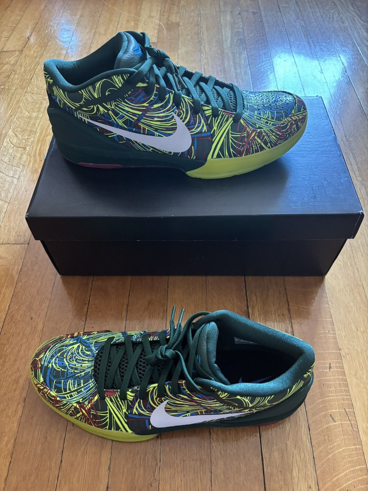 Nike Nike Kobe 4 IV Protro Wizenard PE Promo 13.5 Size US 13 / EU 46 - 6 Thumbnail