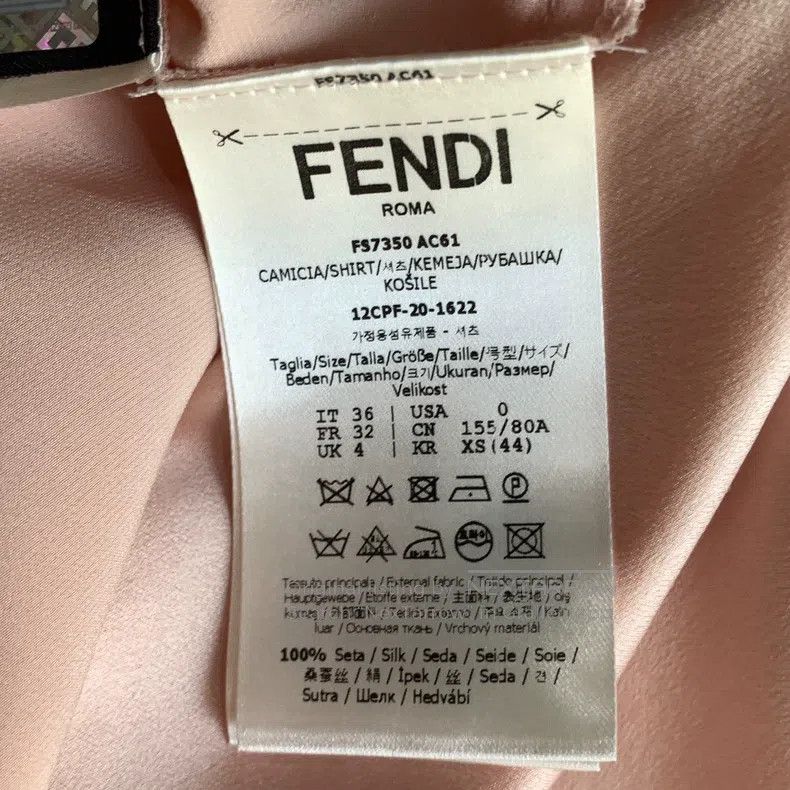Fendi Fendi Shirt Size XXS / US 00 / IT 34 - 3 Thumbnail