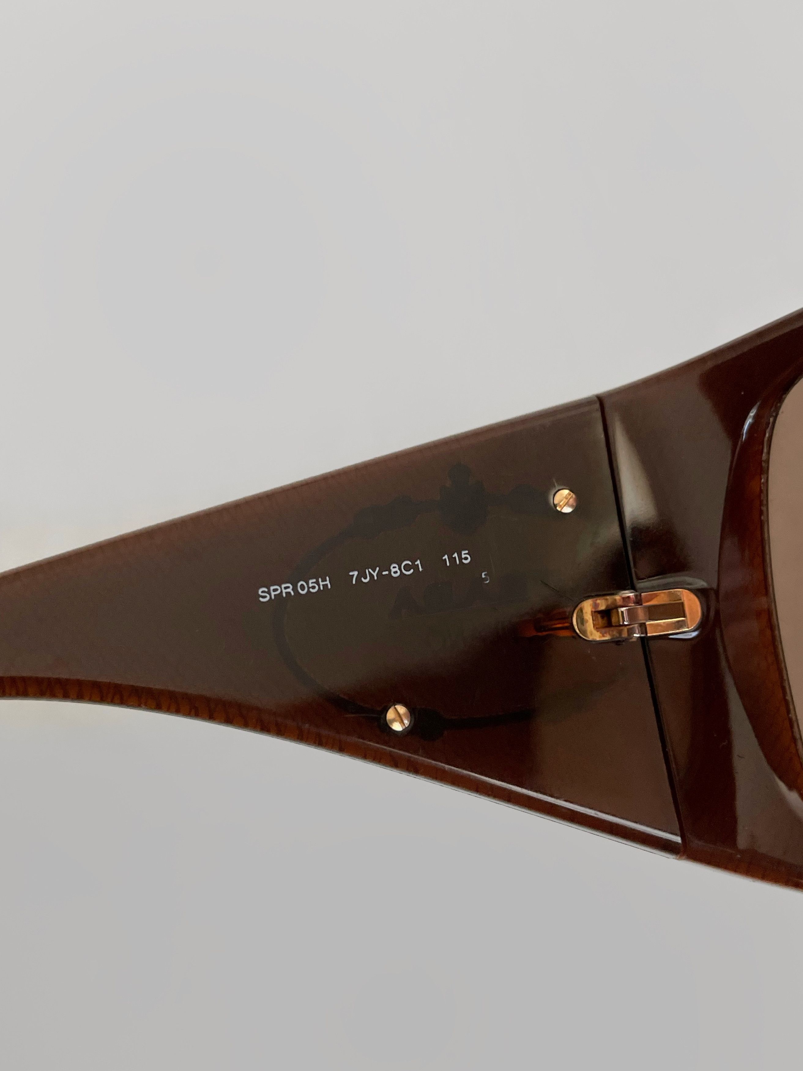 Prada Archive Prada brown Sunglasses Musk 2000s Size ONE SIZE - 9 Thumbnail