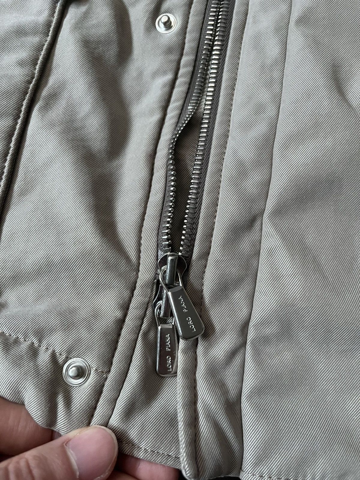 Loro Piana Loro Piana Storm System beige coat parka jacket Size US S / EU 44-46 / 1 - 11 Thumbnail