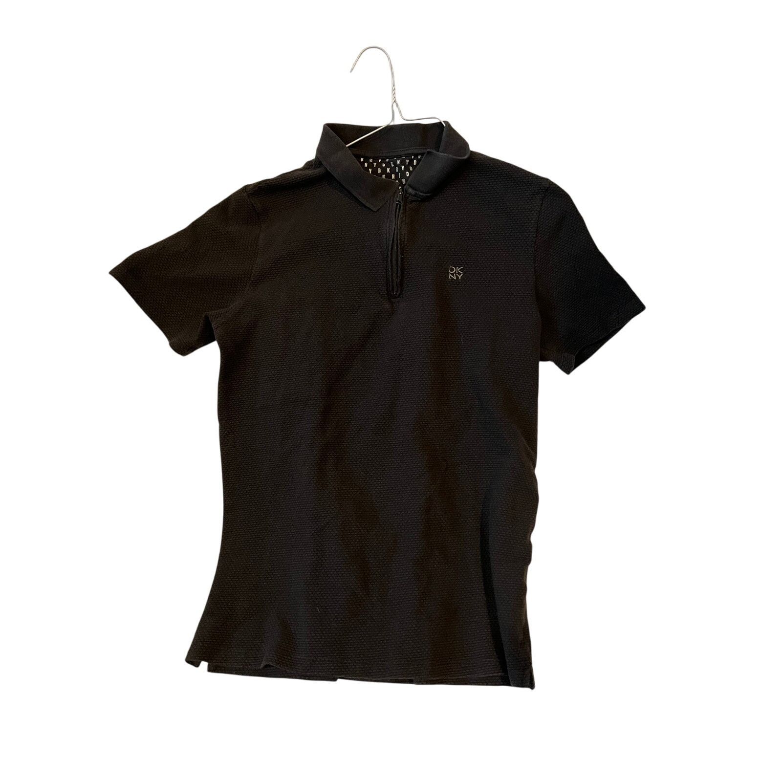 DKNY DKNY Black Golf Polo Shirt Mens M Size US M / EU 48-50 / 2 - 1 Thumbnail