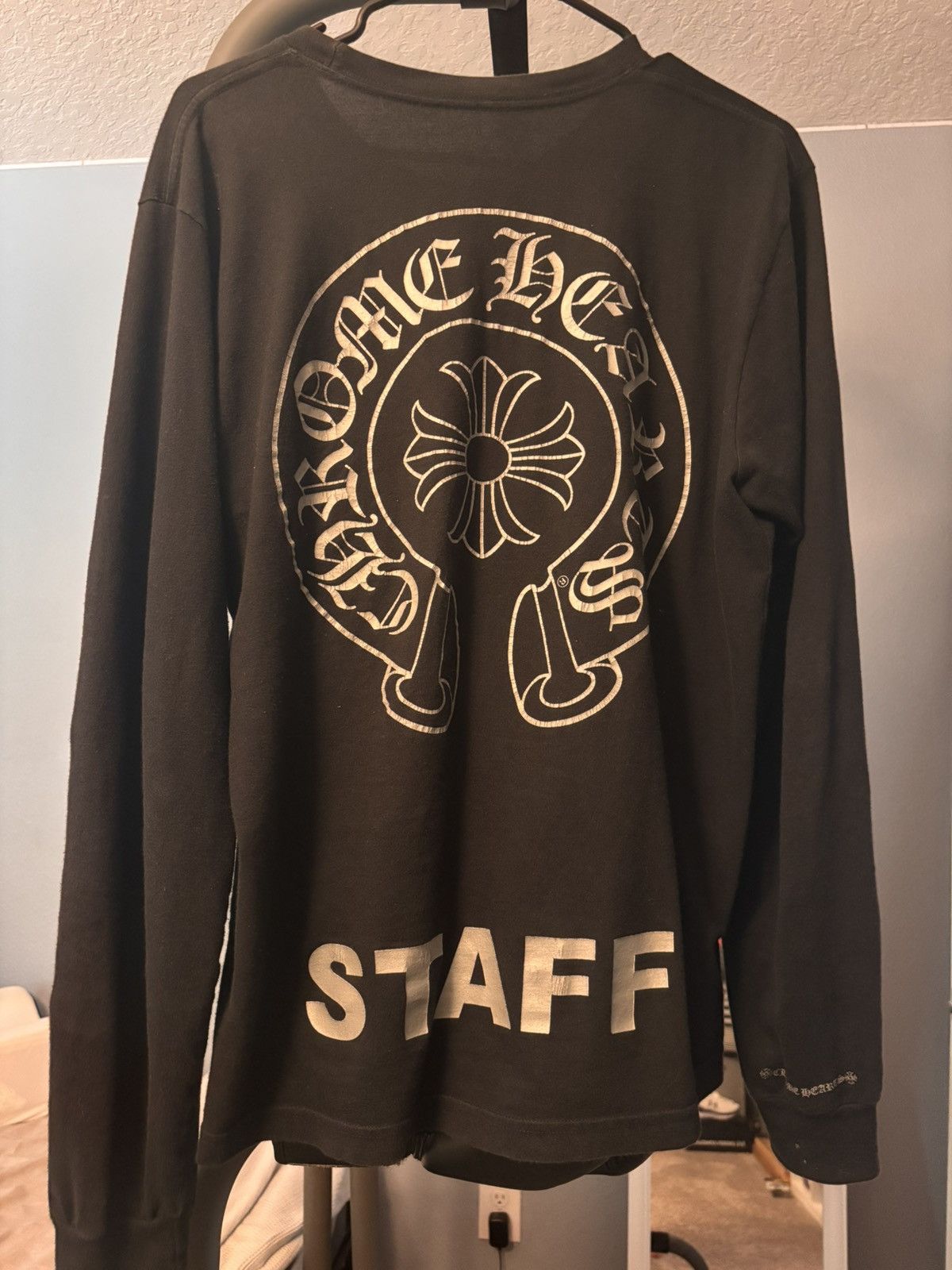 Chrome Hearts black long sleeve chrome hearts shirt Size US M / EU 48-50 / 2 - 2 Thumbnail