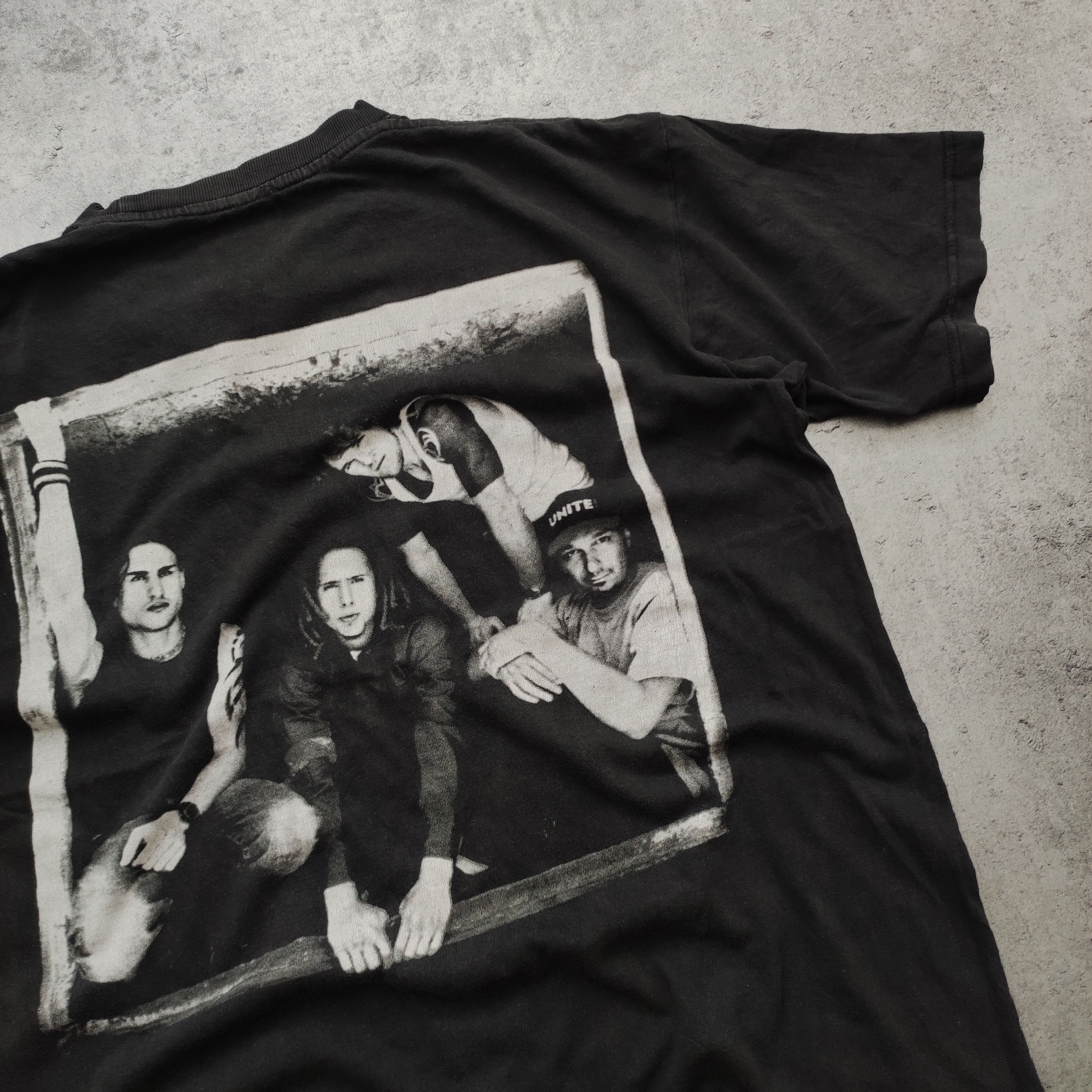 Band Tees × Vintage RARE 90s Washed Distressed Rage Against The Machine Tee Size US XL / EU 56 / 4 - 9 Thumbnail
