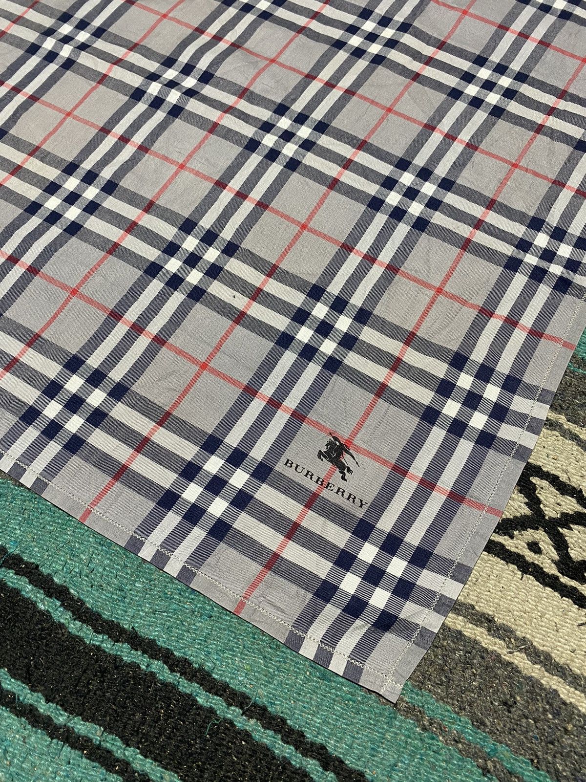 Burberry Vintage Burberry Bandana Handkerchief Headband Turban Size ONE SIZE - 2 Thumbnail