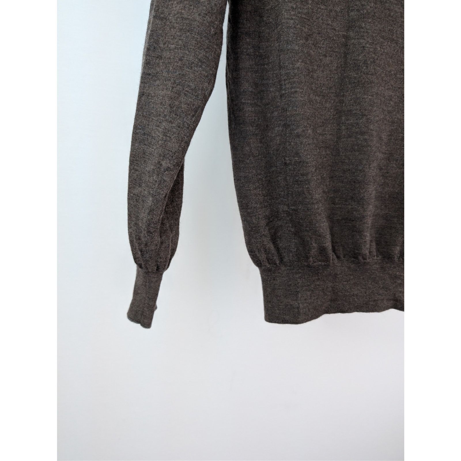 Brunello Cucinelli o1rshd1 CC20 Sweater in Dark Brown Size US M / EU 48-50 / 2 - 14 Thumbnail