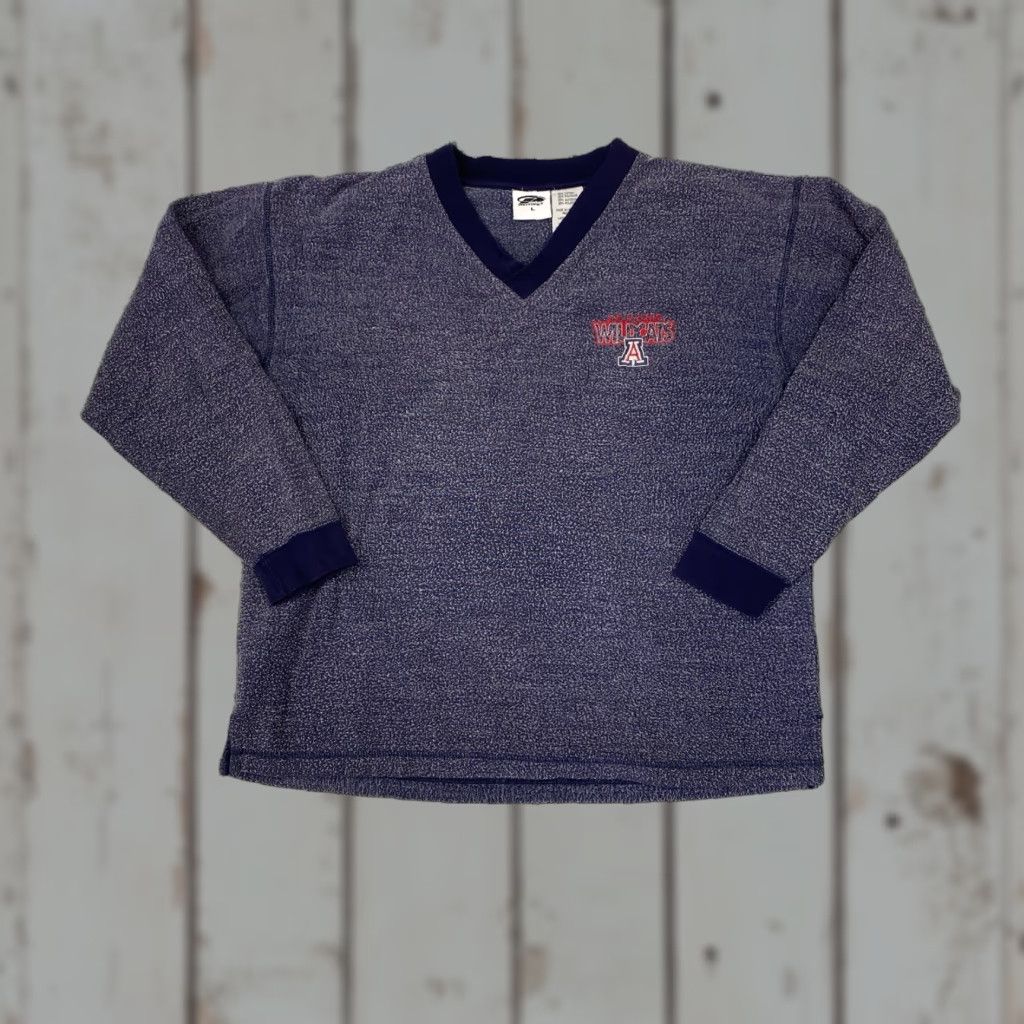 Fruit Of The Loom VINTAGE University of Arizona Wildcats Crewneck Sweatshirt Large Blue Nike Size US L / EU 52-54 / 3 - 1 Thumbnail