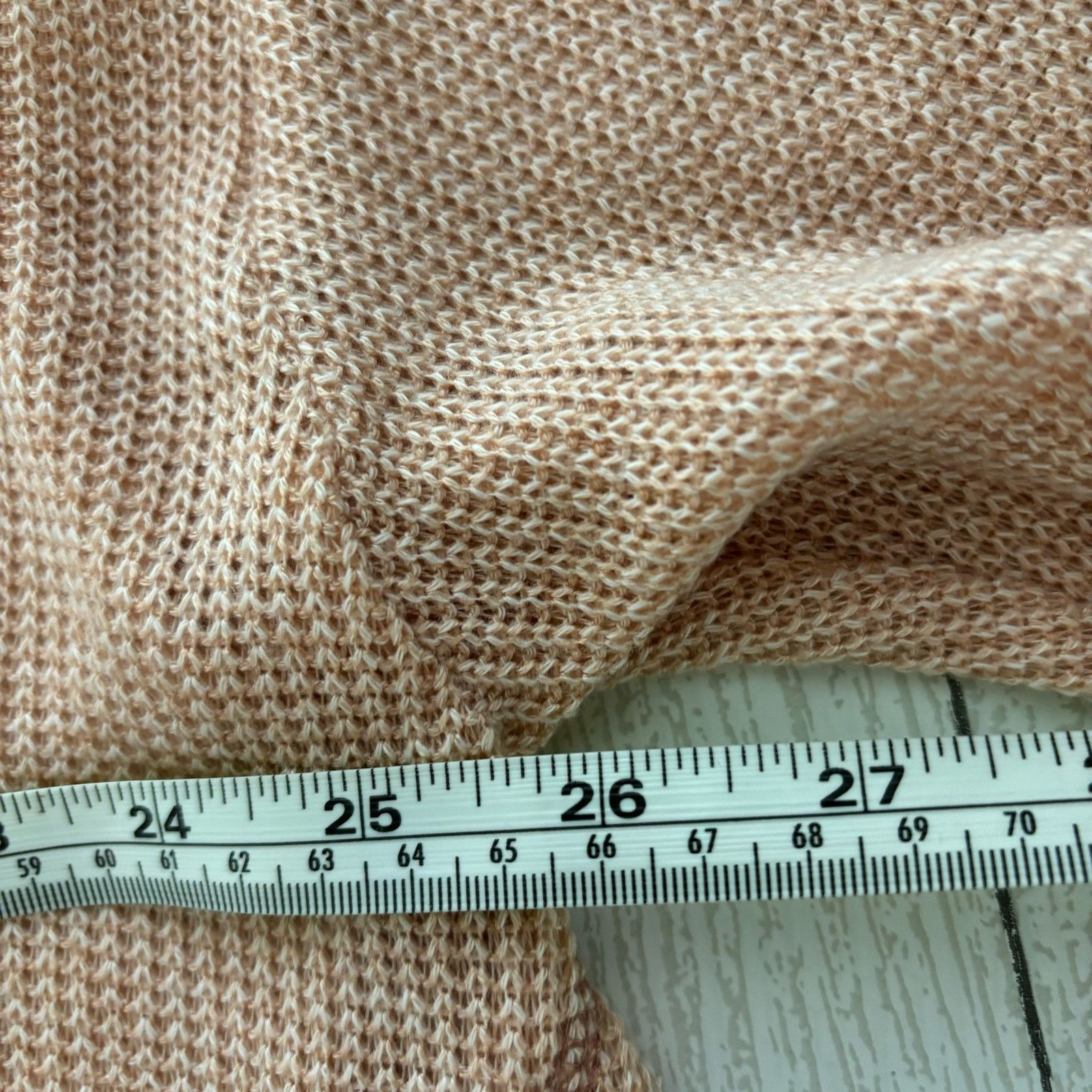 Anthropologie Anthropologie Deletta Pink Cold Shoulder Knit Shirt Size M Size M / US 6-8 / IT 42-44 - 5 Thumbnail