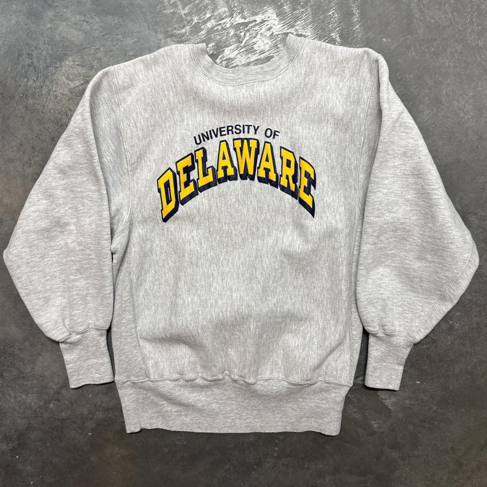 Champion × Vintage Vintage Champion Reverse Weave University Of Delaware Size US L / EU 52-54 / 3 - 1 Thumbnail
