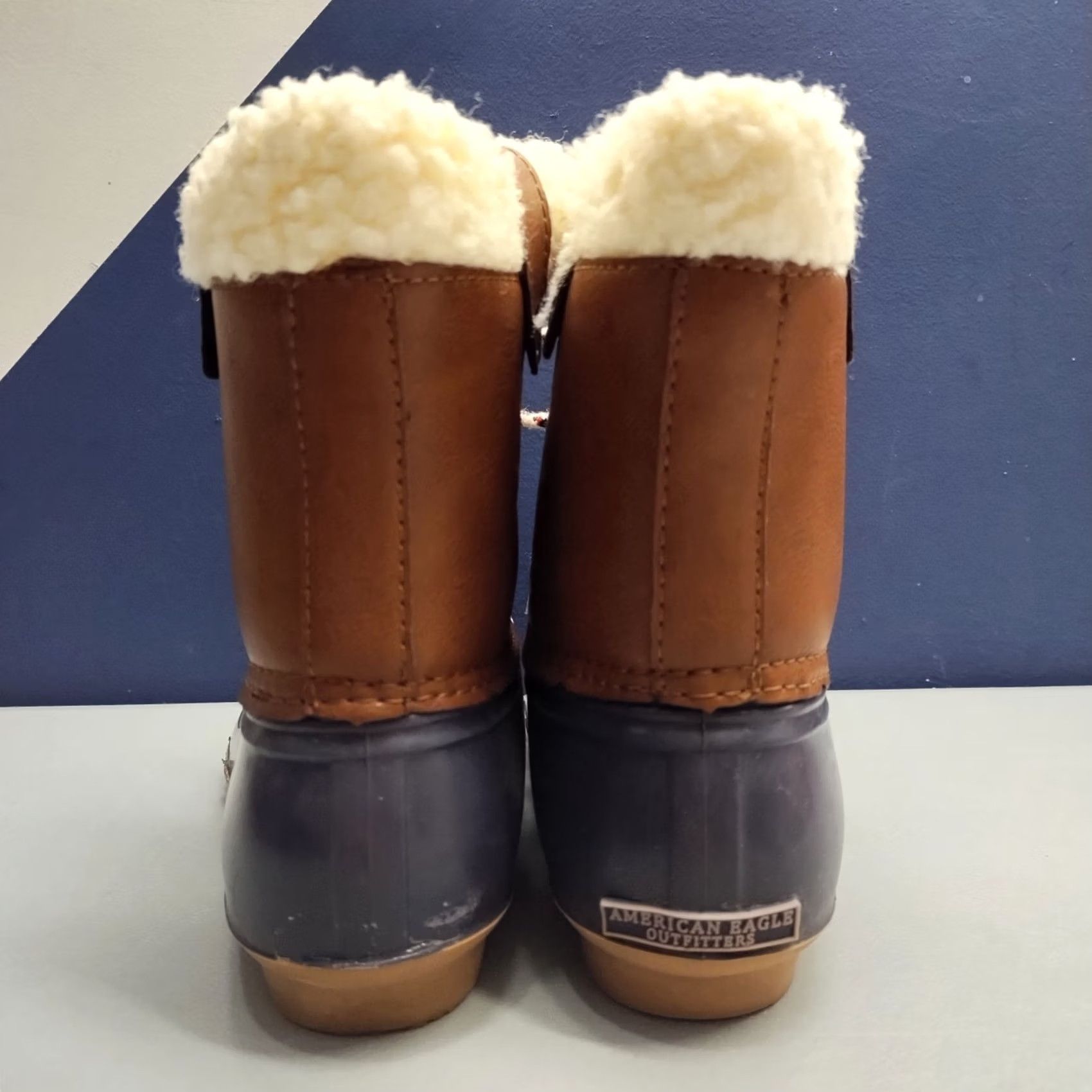 American Eagle Outfitters American Eagle Outfitters Duck Boots Womens Size 7 Multi Waterproof Lace Up US Size US 7 / IT 37 - 5 Thumbnail