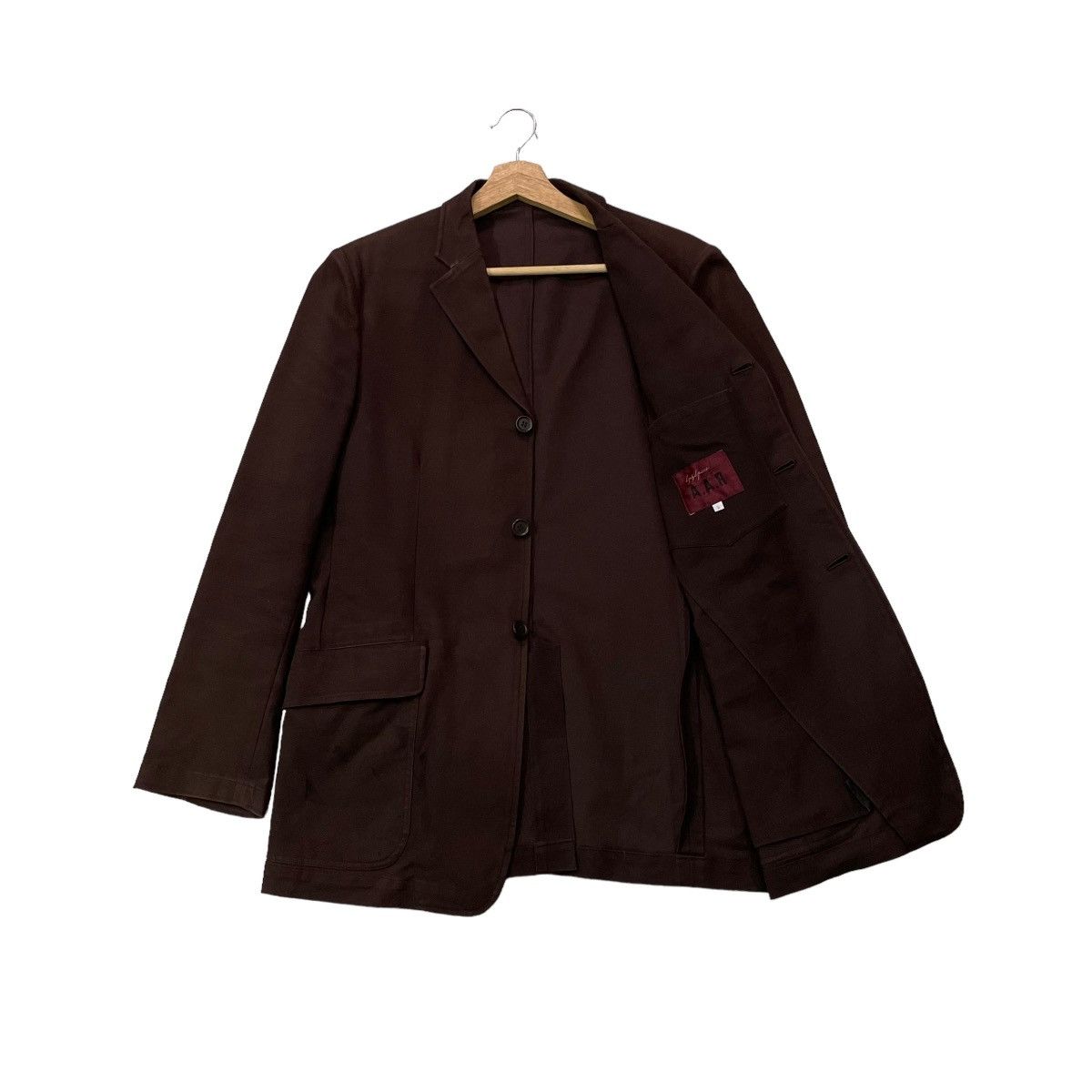 Yohji Yamamoto Vintage Yohji Yamamoto Signature A.A.R Buttons Jacket Size US M / EU 48-50 / 2 - 19 Thumbnail