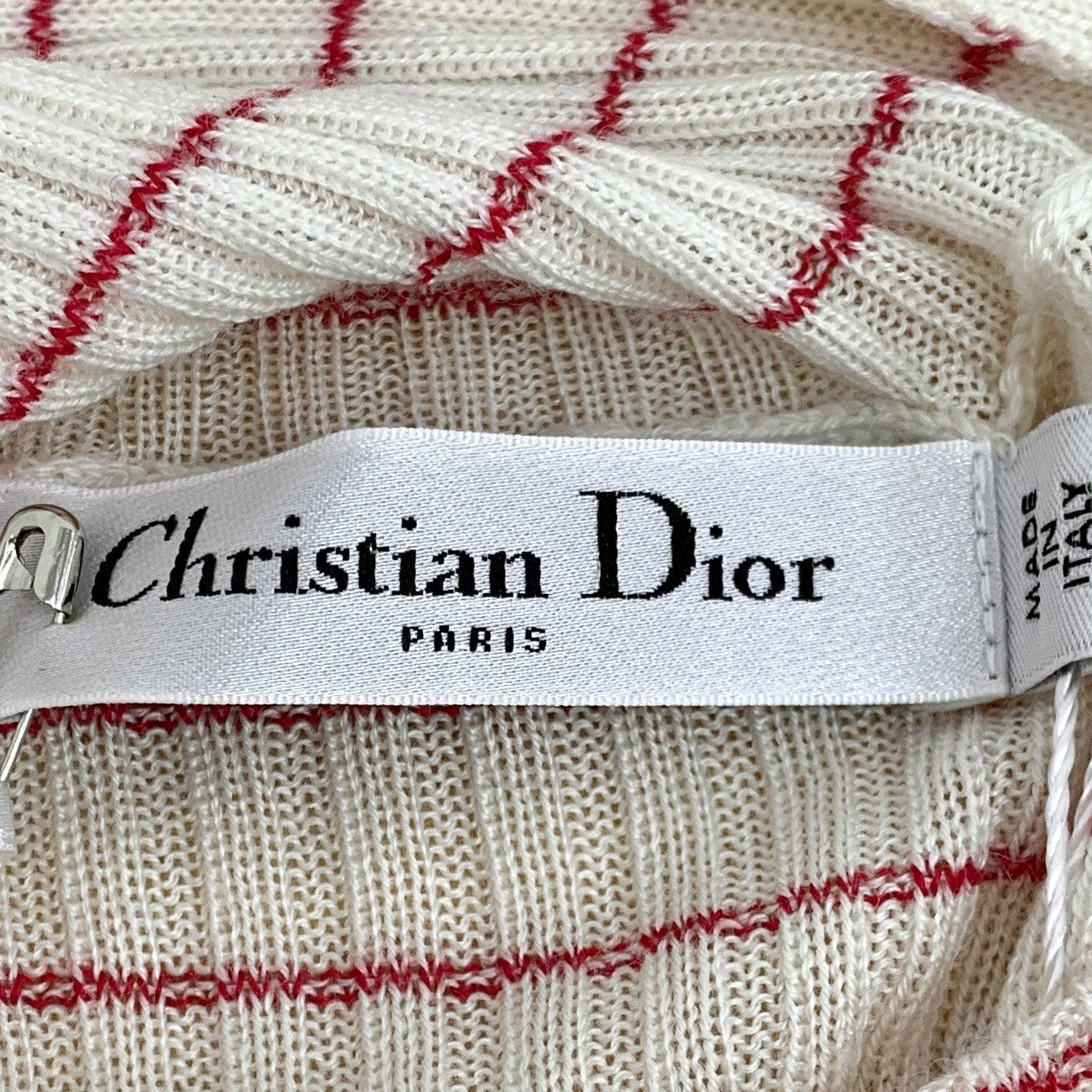 Dior Dior Colorblocked Striped Cashmere Knit Sweatshirt Size S / US 4 / IT 40 - 5 Thumbnail