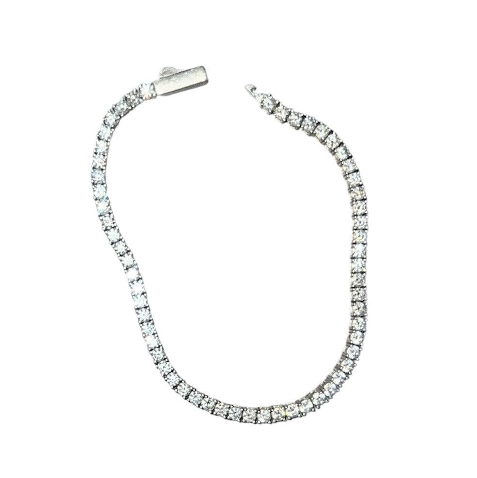 Other Moissanite and silver Bracelet Size ONE SIZE - 1 Thumbnail