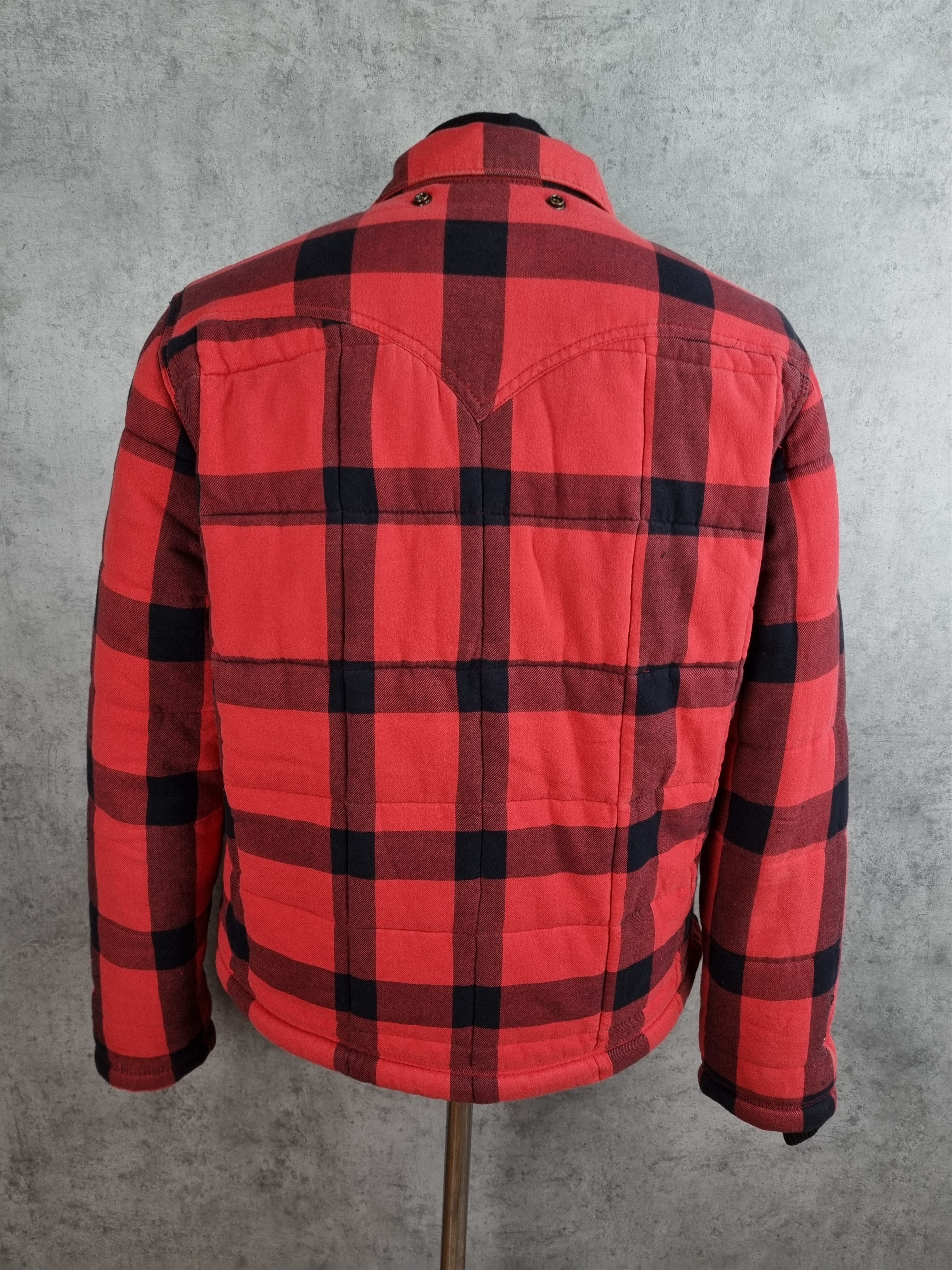 Levi's × Levi's Vintage Clothing Levis Plaid Vintage Aesthetic Distressed Jacket Size US M / EU 48-50 / 2 - 8 Thumbnail