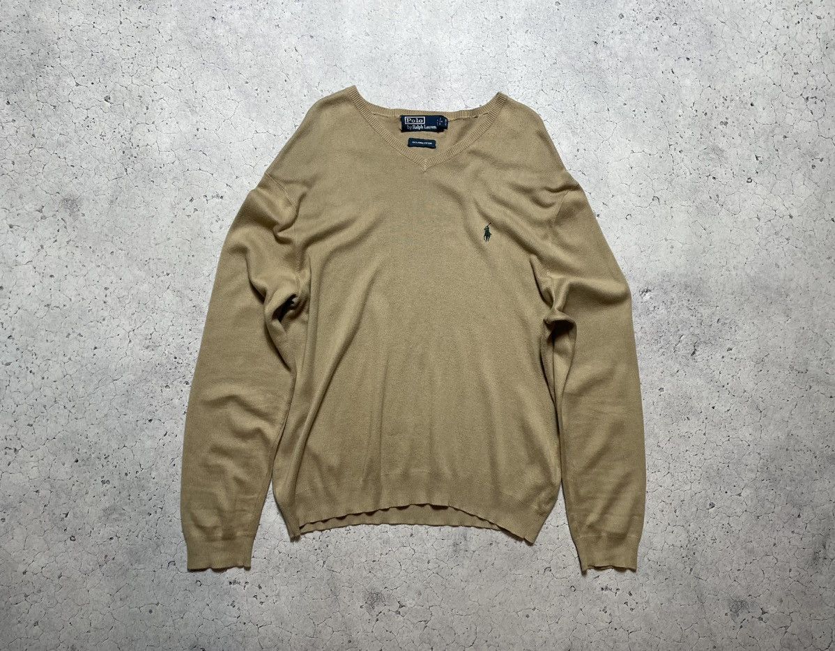Polo Ralph Lauren × Ralph Lauren × Vintage Polo Ralph Lauren Pullover Vintage Sweater Size US L / EU 52-54 / 3 - 1 Thumbnail