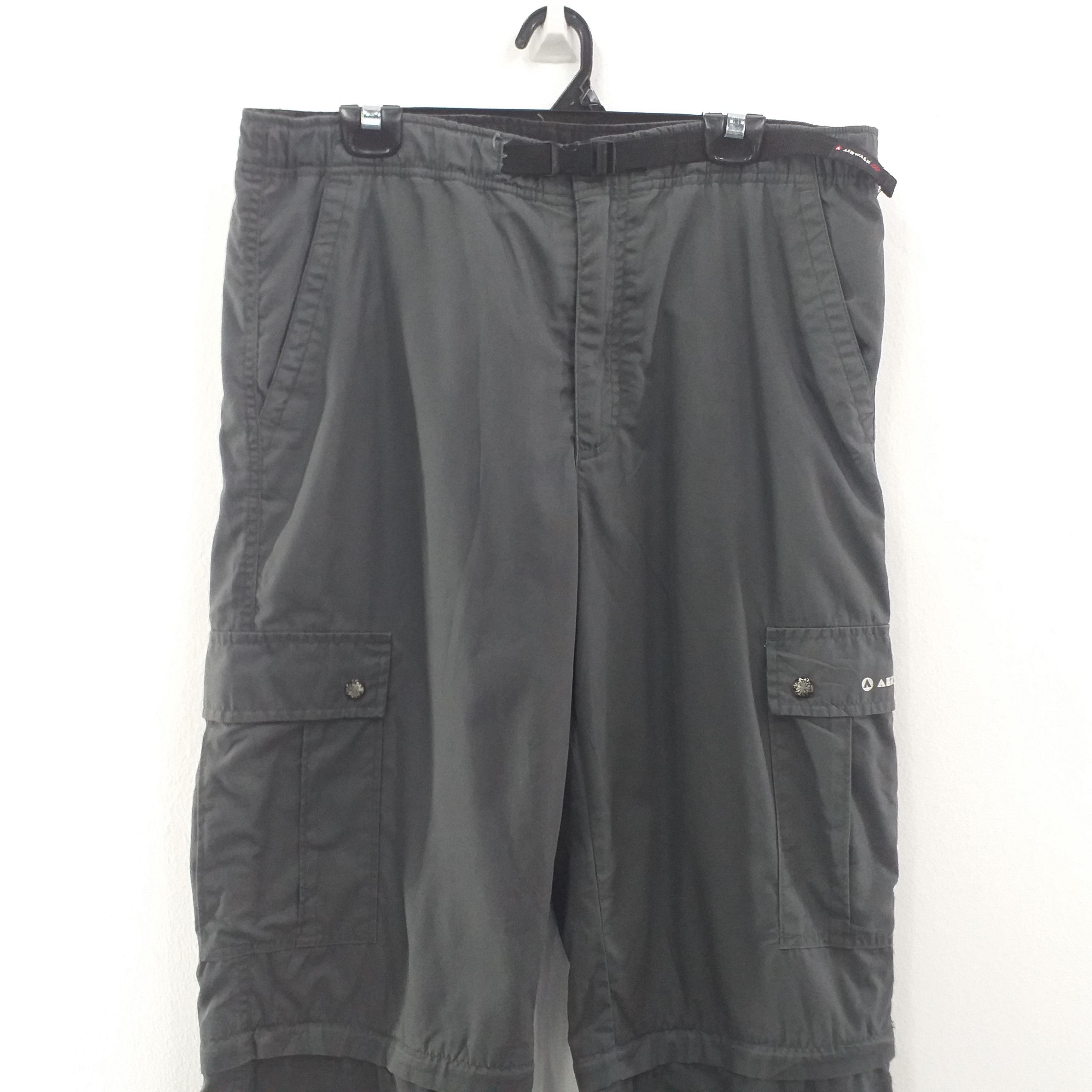 Japanese Brand Airwalk Custom Wool Japanese Brand Cargo Pockets Pants CP036 Size US 35 - 3 Thumbnail
