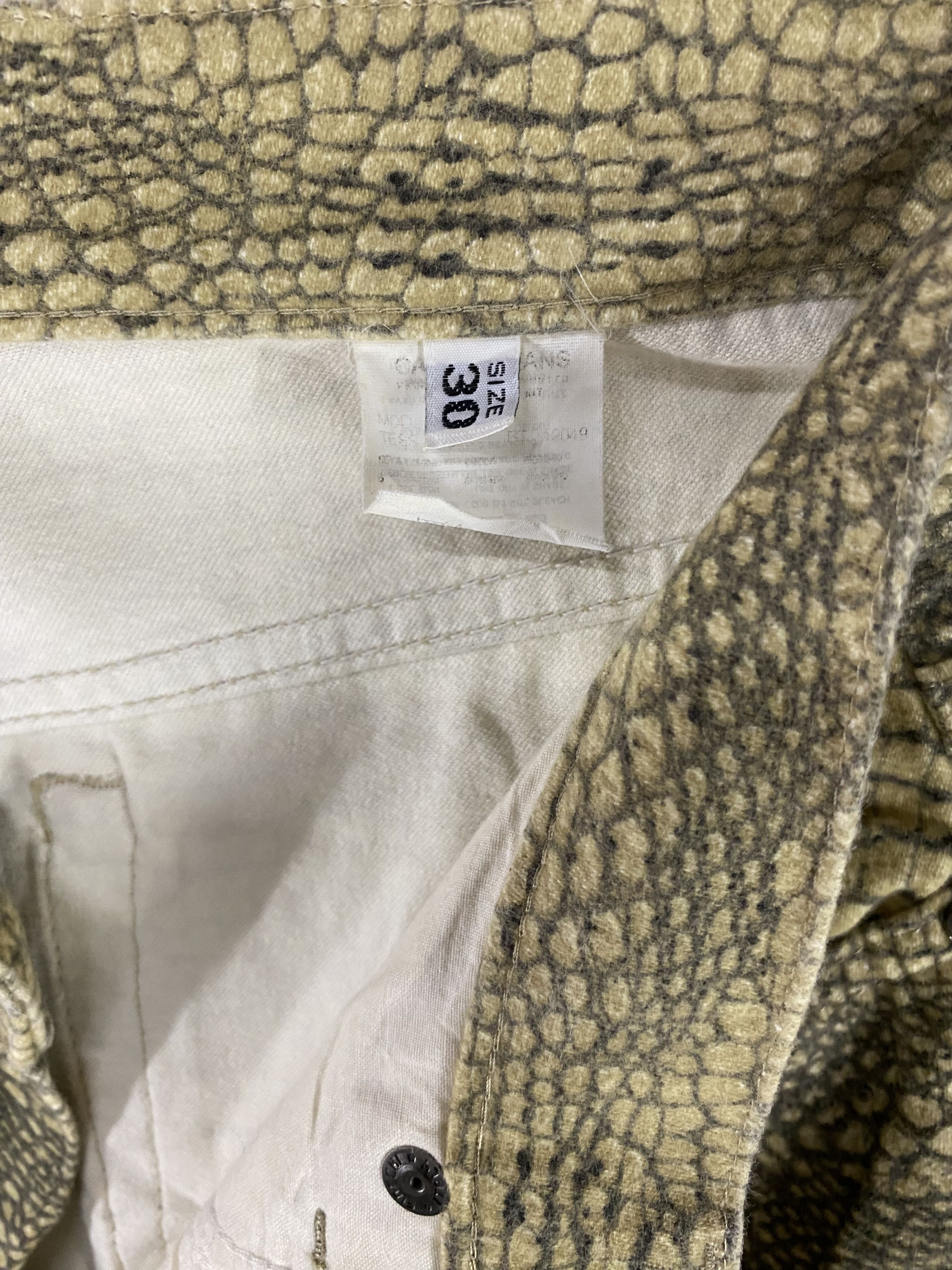 Designer × Just Cavalli × Roberto Cavalli Cavalli jeans crocodile printed pant Size US 31 - 12 Thumbnail