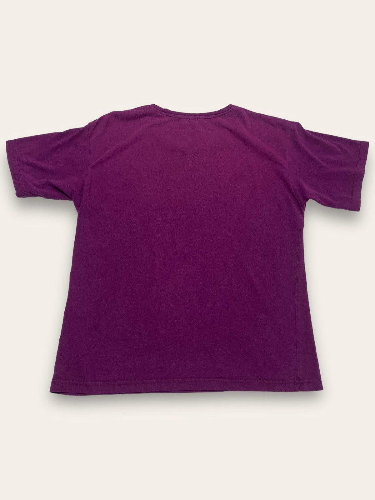Vintage 2012 Vintage POLAND UKRAINE EURO2012 Purple Tee y2k Size US S / EU 44-46 / 1 - 5 Thumbnail