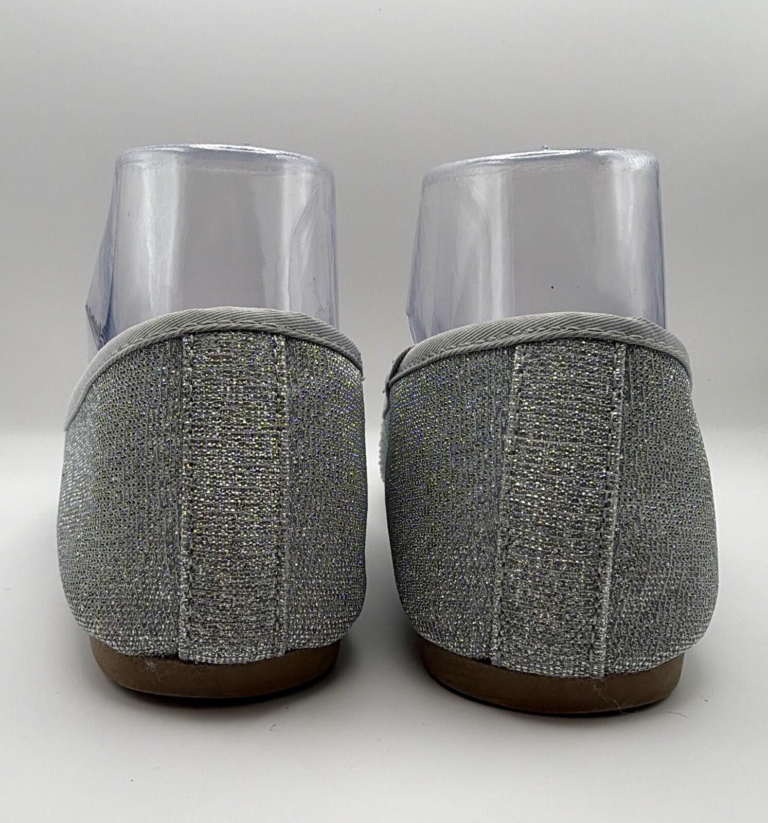 Style & Co Style & Co. Angelynn Silver Rhinestone Ballet Flats – Size 7 Size US 7 / IT 37 - 8 Thumbnail