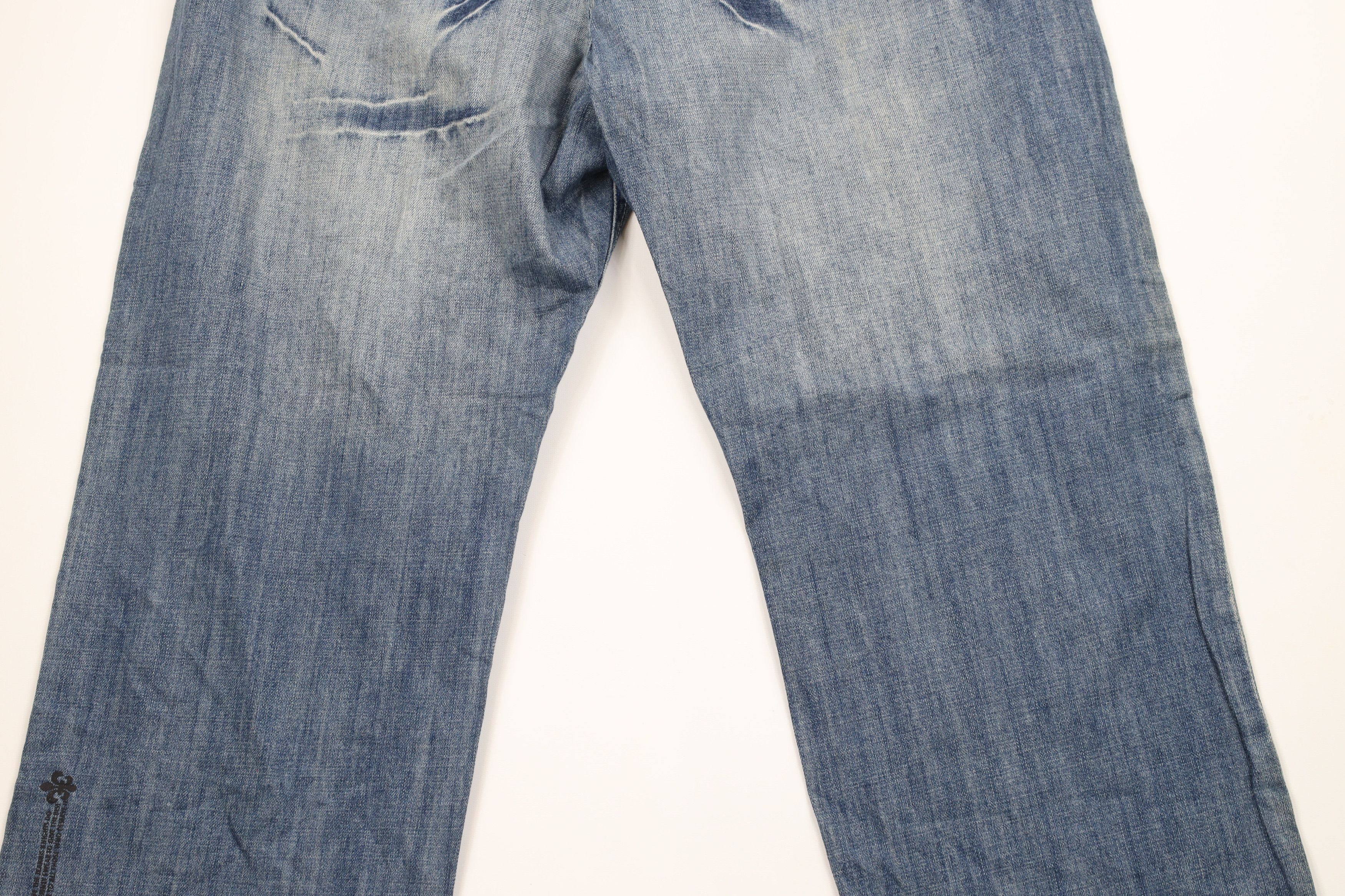 Vintage Vintage Y2K Streetwear Baggy Fit Wide Leg Denim Jeans Blue Size US 40 / EU 56 - 12 Thumbnail
