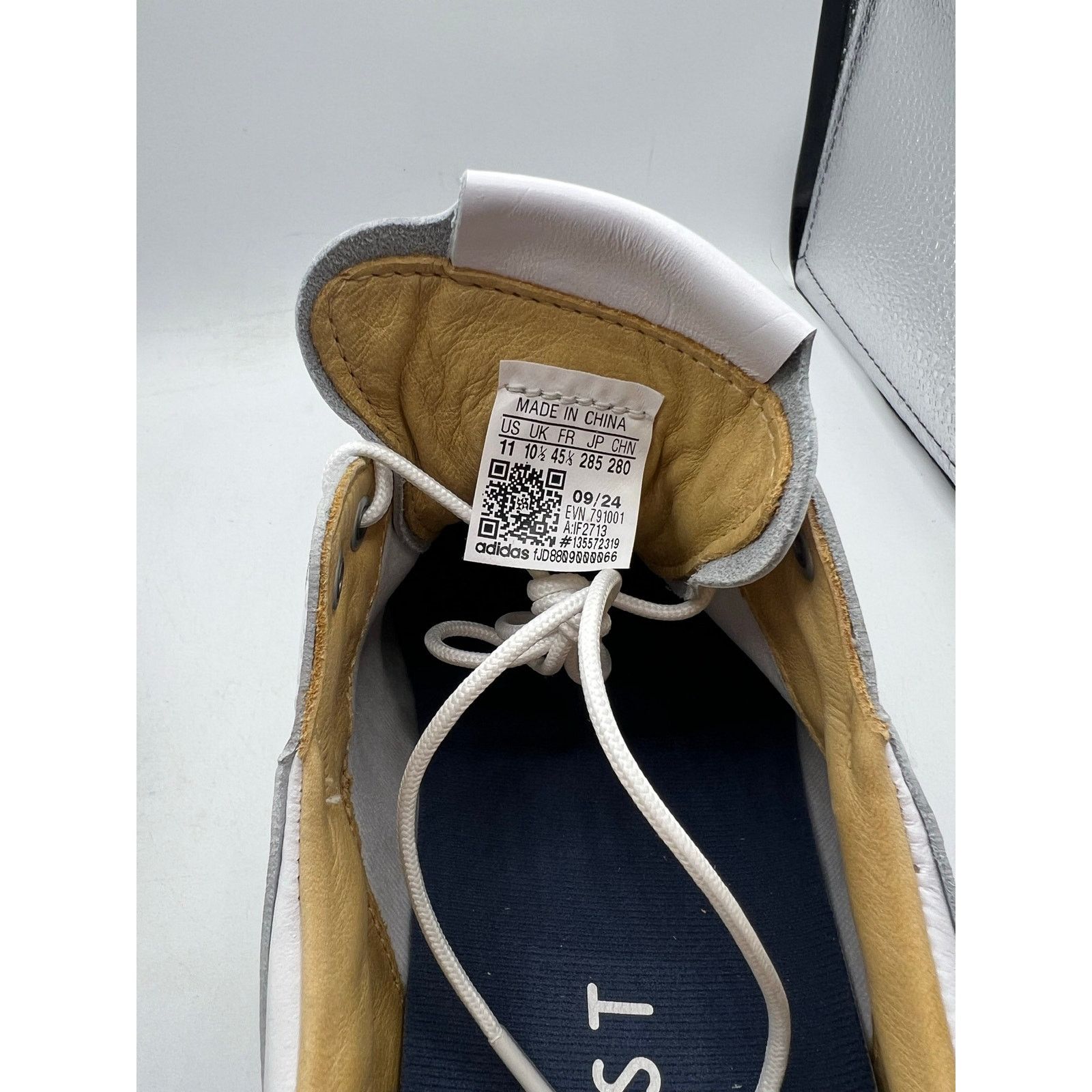 Adidas Adidas MC Z-Traxion Spikeless Golf “White Prelove Ink” Size US 11 / EU 44 - 6 Thumbnail