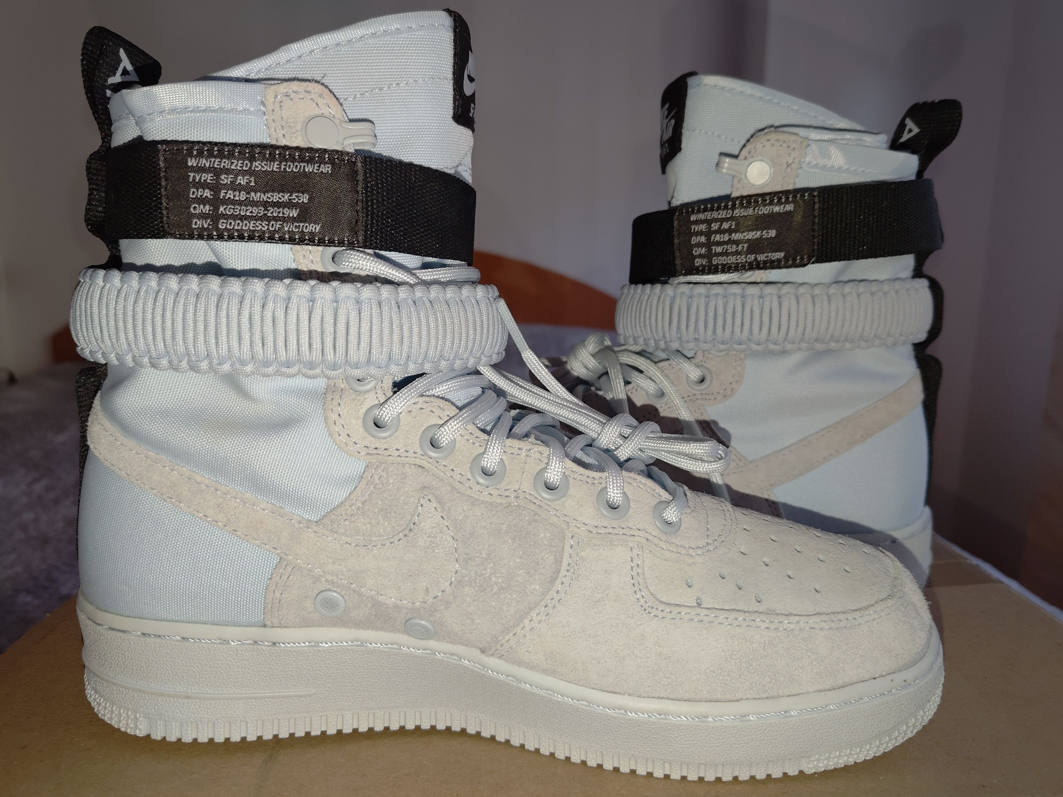 Nike Nike SF Air Force 1 High Blue Tint Size US 8 / EU 41 - 4 Thumbnail