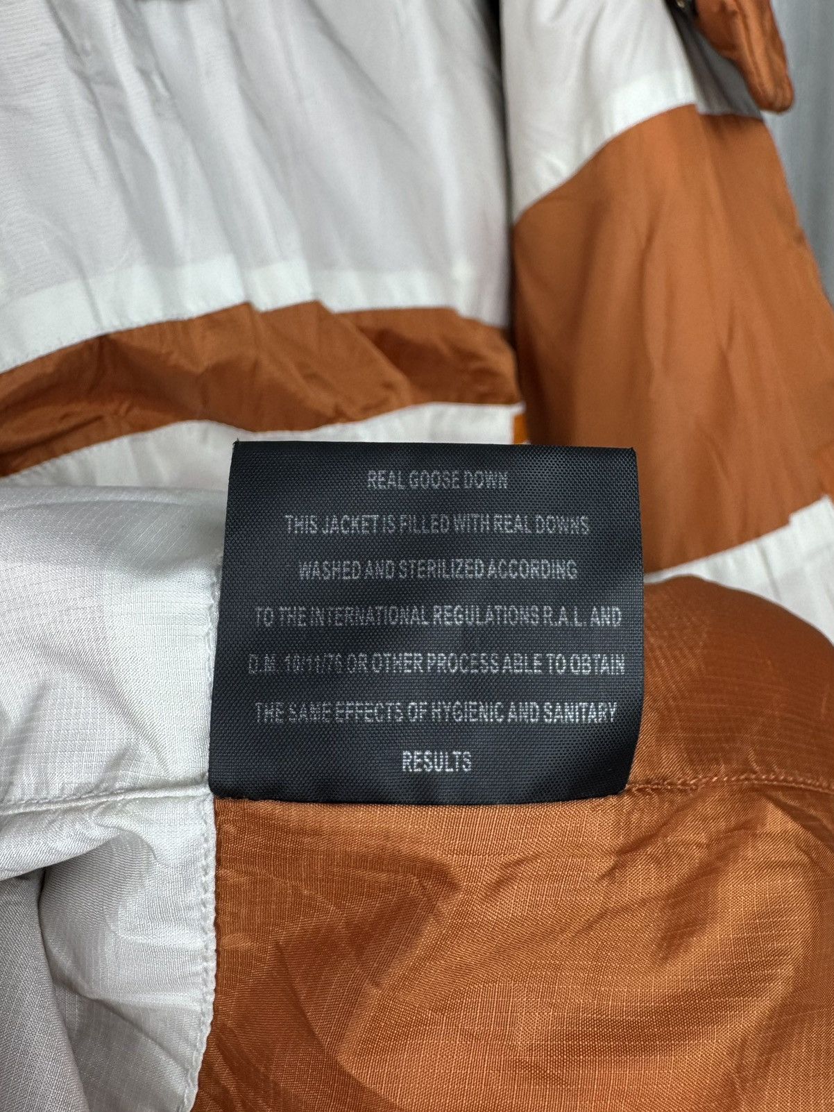 Japanese Brand Jet Set Orange quilted down puffer fur ski jacket Size US L / EU 52-54 / 3 - 12 Thumbnail