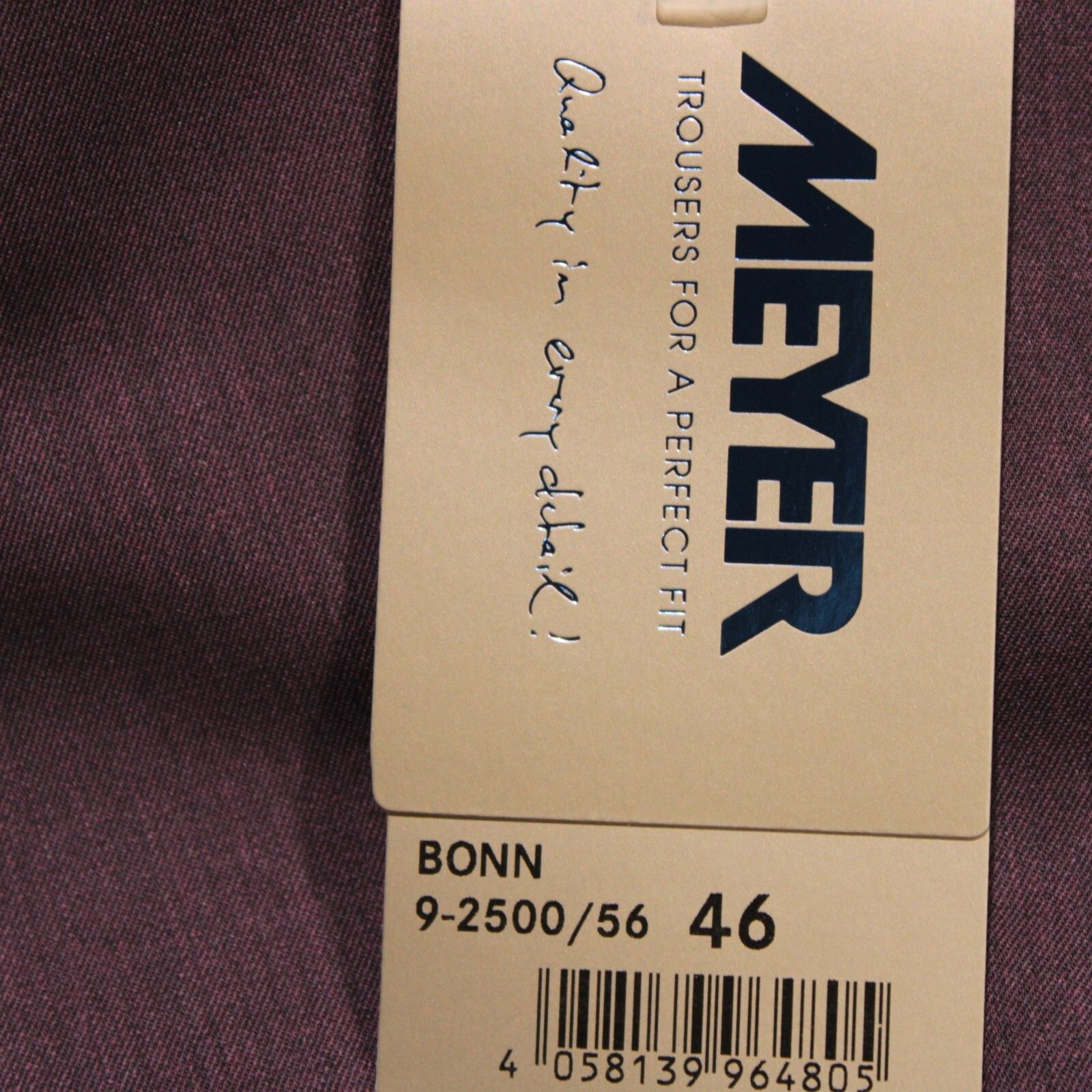 Other Meyer New with tags Dress Pants Size 30 US In Purple Size US 30 / EU 46 - 4 Thumbnail