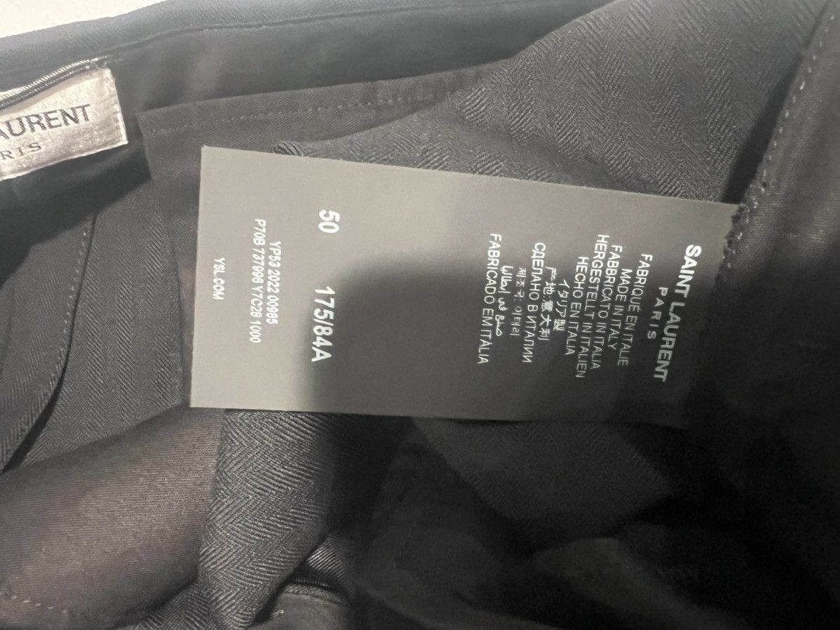 Saint Laurent Paris Saint Laurent men’s chevron wool pants. 50/34. $1190 Size US 34 / EU 50 - 11 Thumbnail