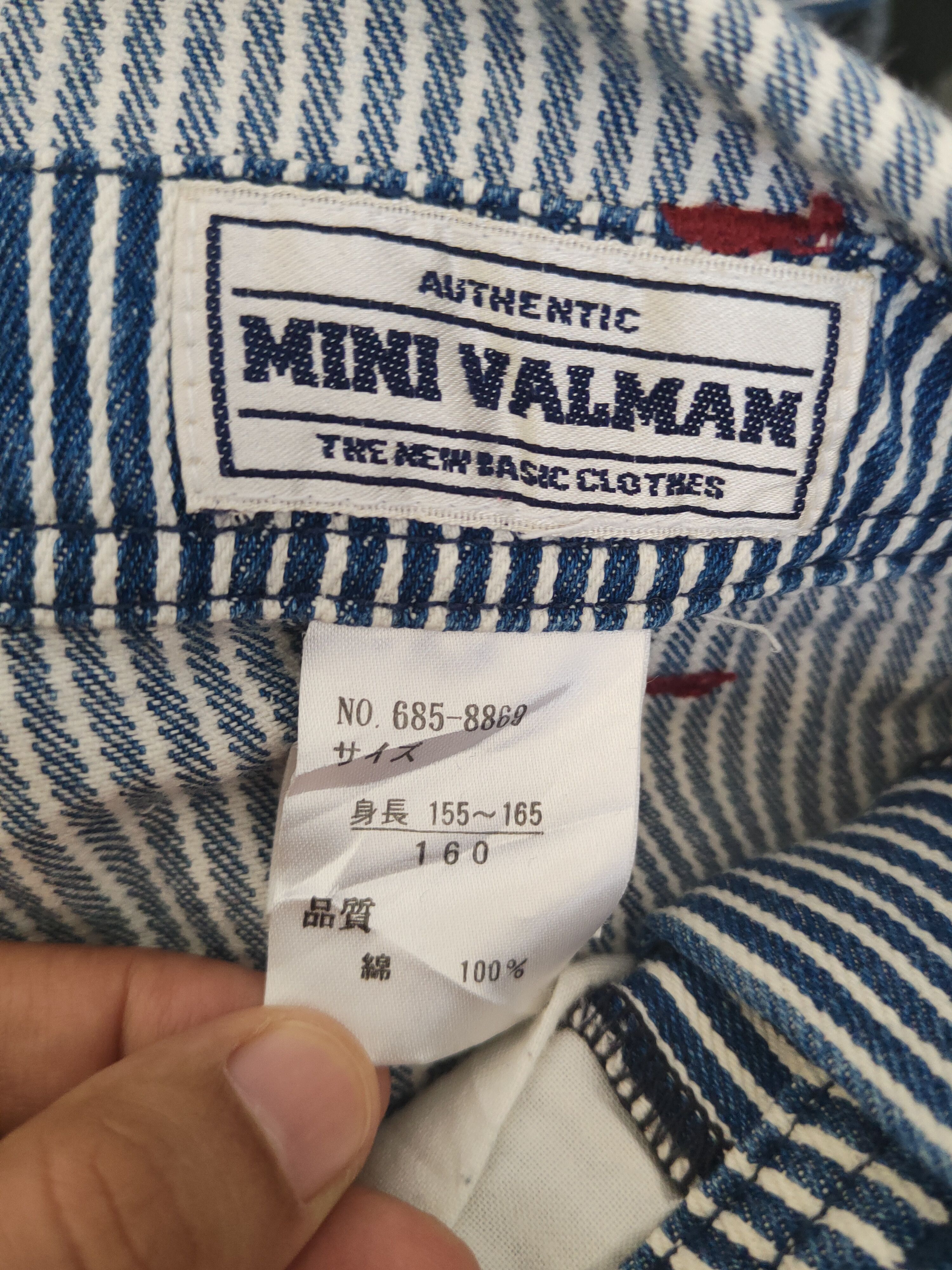 Japanese Brand Mini Valman Blue White Multipocket Jumpsuits #S2929 Size 28" / US 6 / IT 42 - 22 Thumbnail