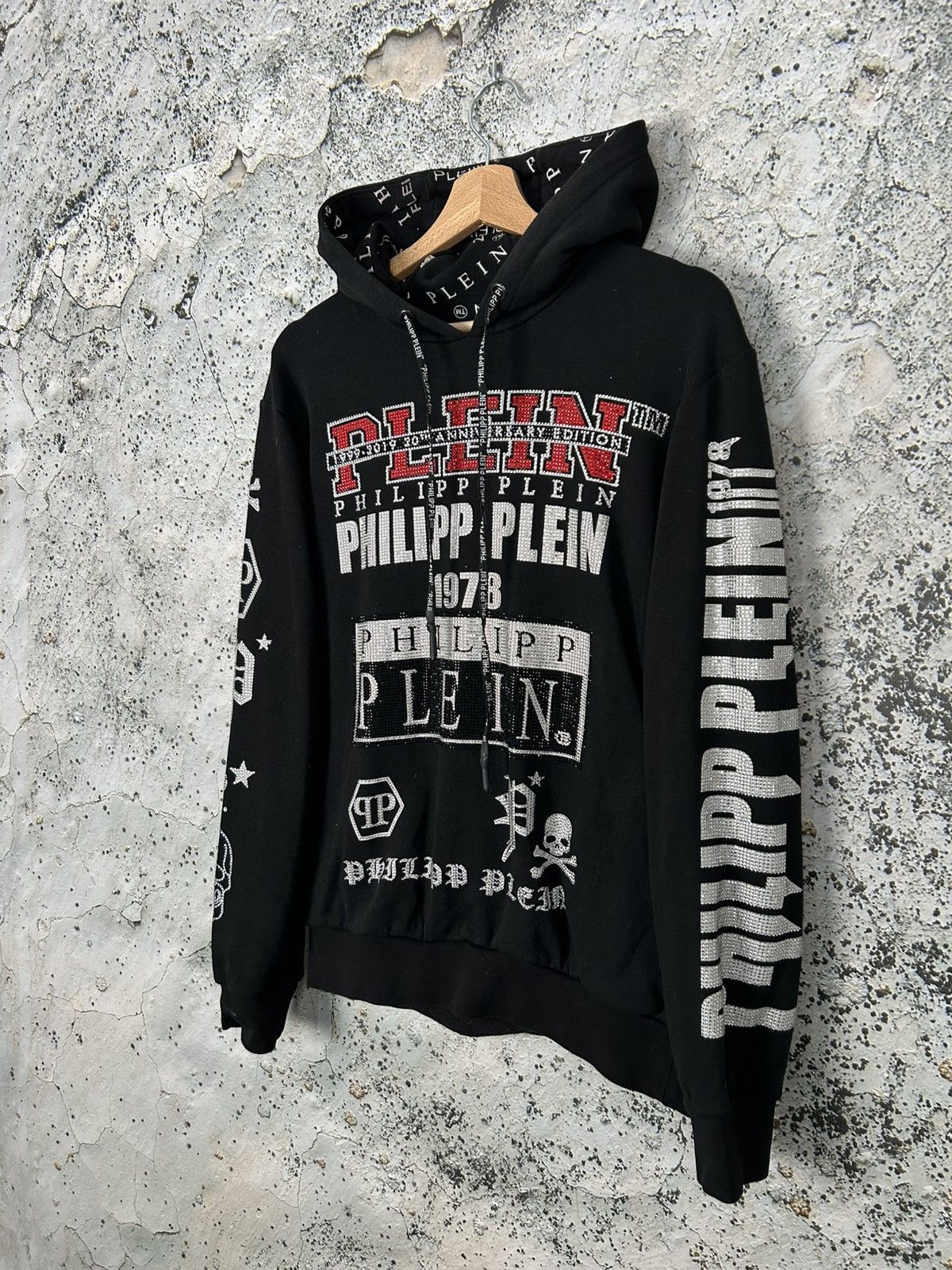 Philipp Plein Philipp Plein Avant Garde Hoodie Affliction Designer Archive Size US L / EU 52-54 / 3 - 2 Thumbnail