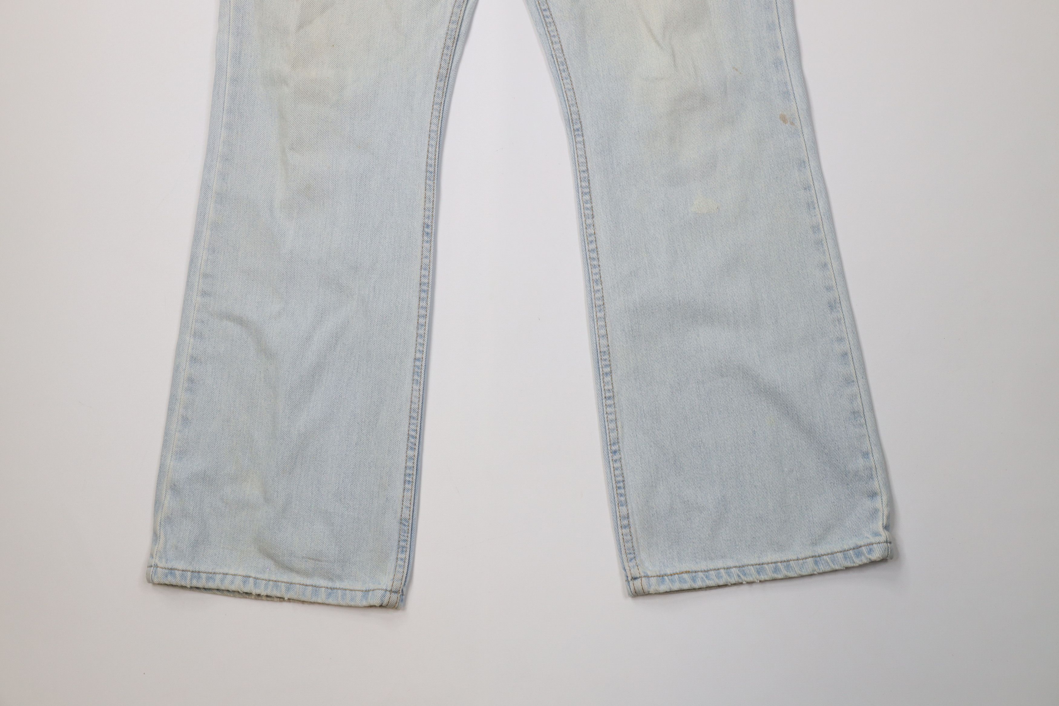 Levi's Vintage 90s Levis 515 Lower Rise Bootcut Wide Leg Jeans USA Size 34" / US 12 / IT 48 - 4 Thumbnail