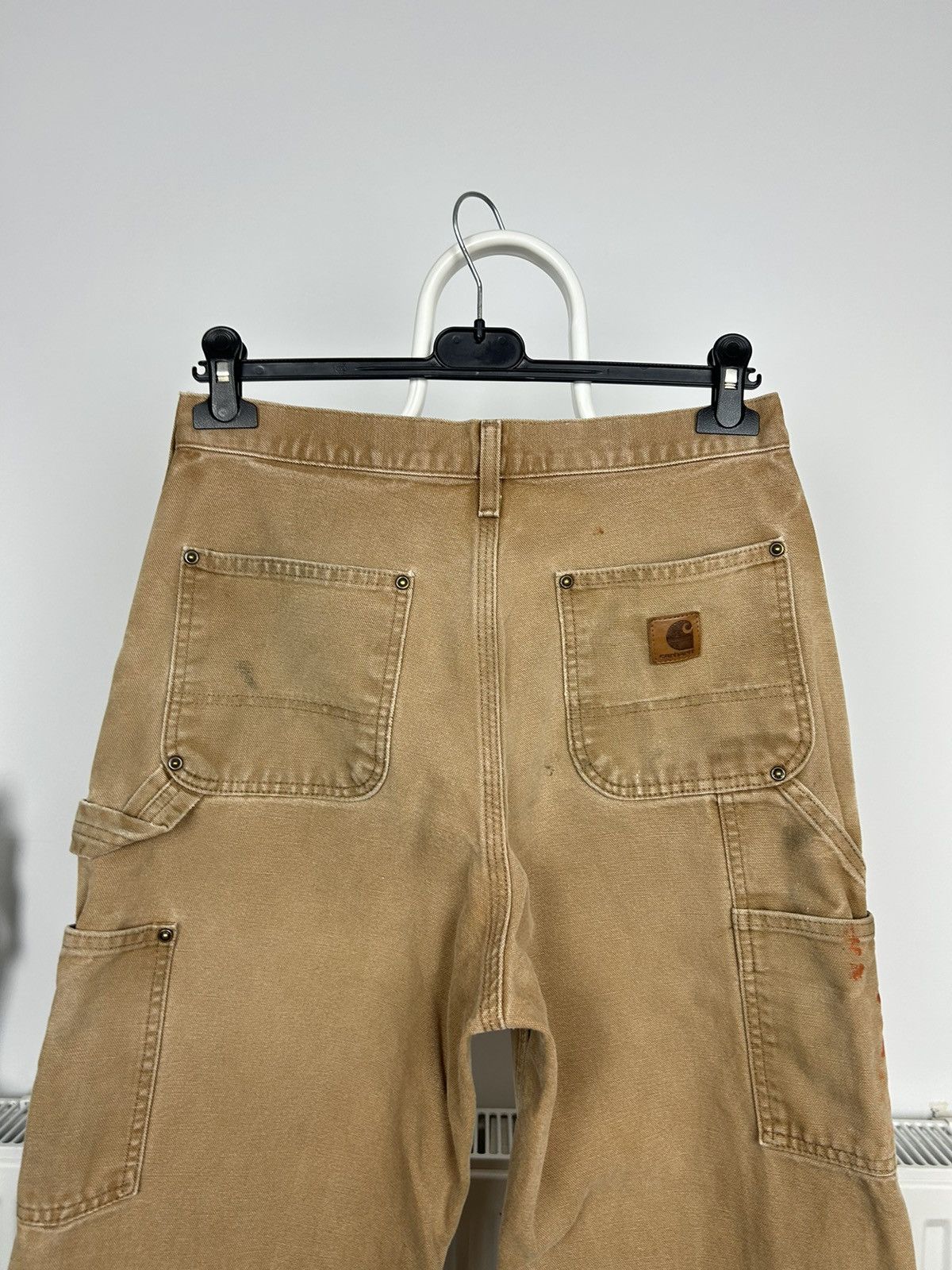 Carhartt × Vintage Crazy sun faded distressed carhartt double knee denim Size US 30 / EU 46 - 10 Thumbnail
