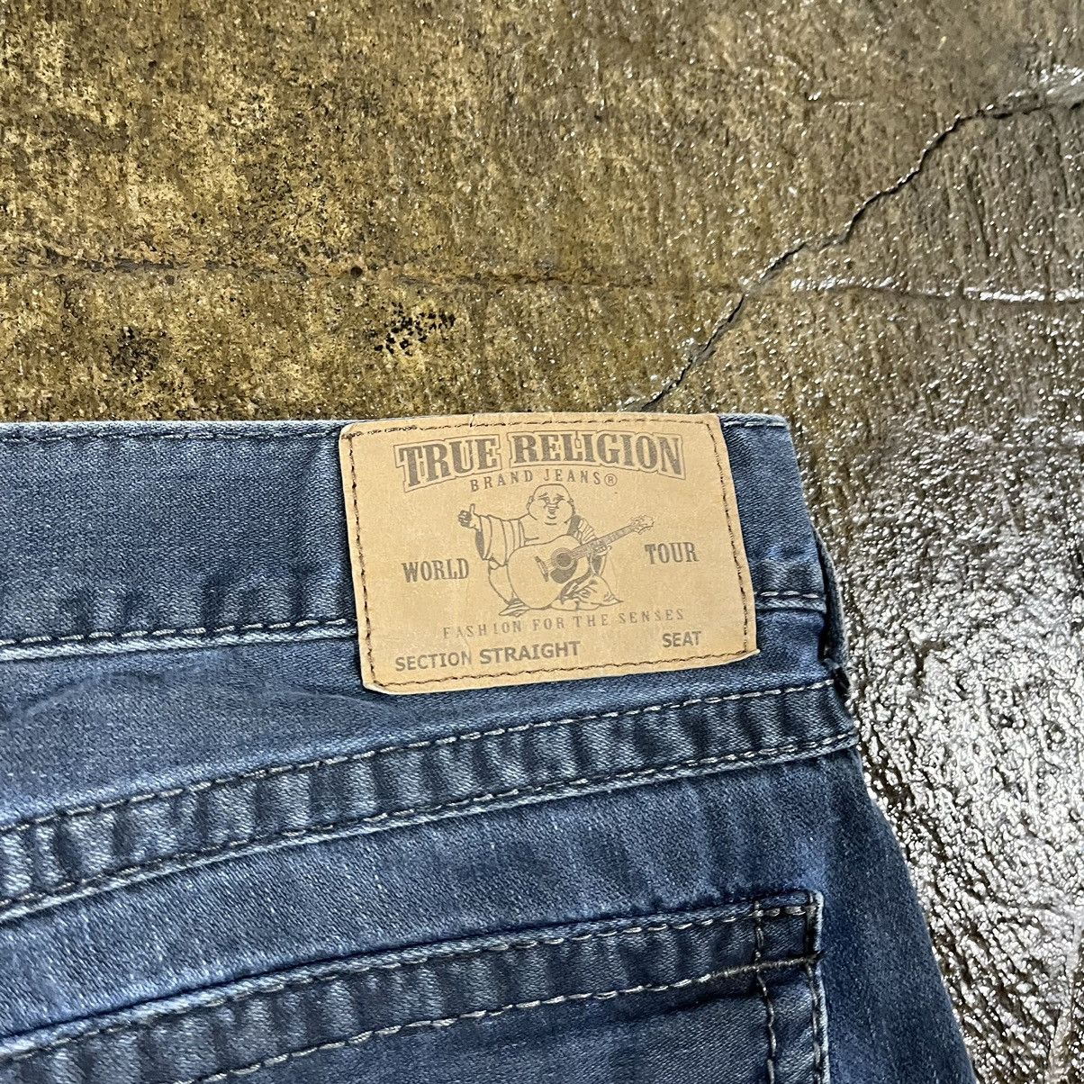 True Religion × Vintage Crazy Vintage Y2K True Religion Baggy Hip-Hop Wide Leg Jeans Size US 40 / EU 56 - 5 Thumbnail