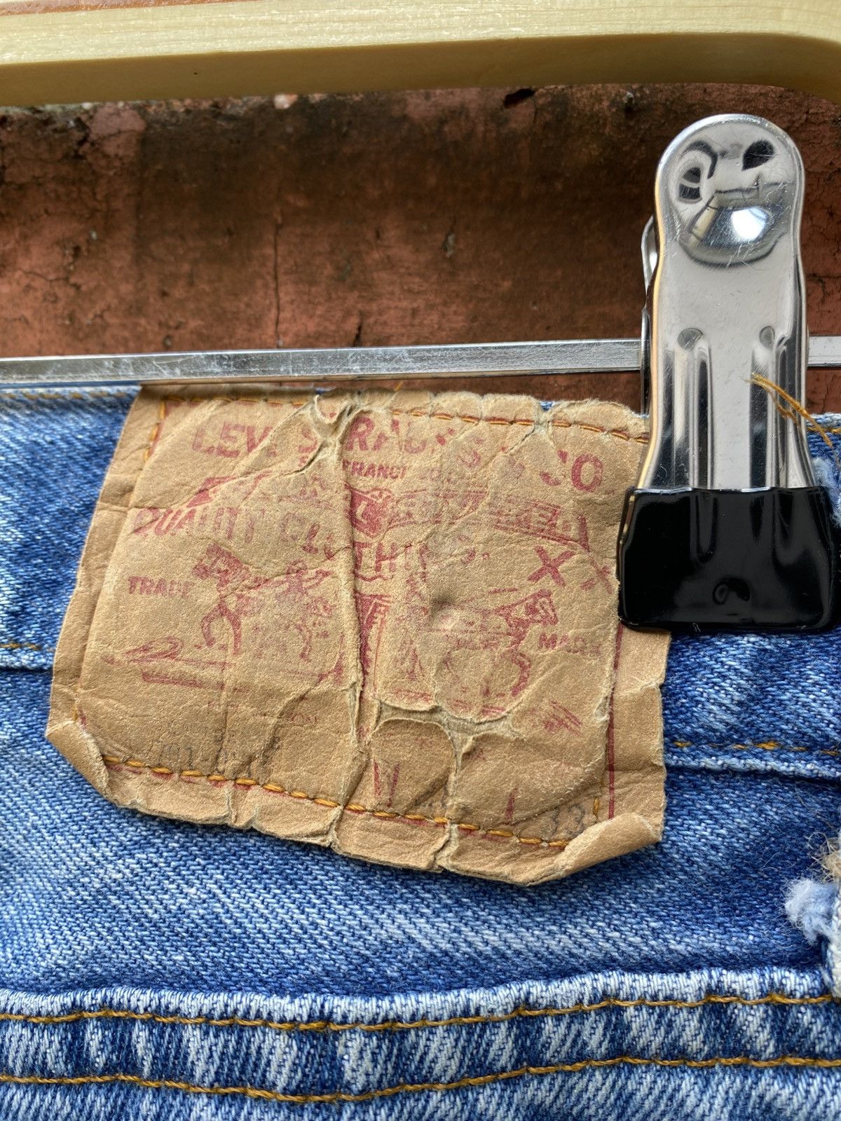 Levi's Vintage Clothing W27x29.5 Vintage levi's 501 made in USA 80s Size 27" / US 4 / IT 40 - 6 Thumbnail