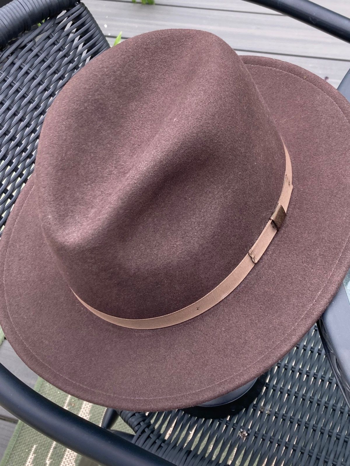 Vintage Vintage Country Gentleman Wilton Brown Wool Hat USA Fedora Size ONE SIZE - 10 Thumbnail