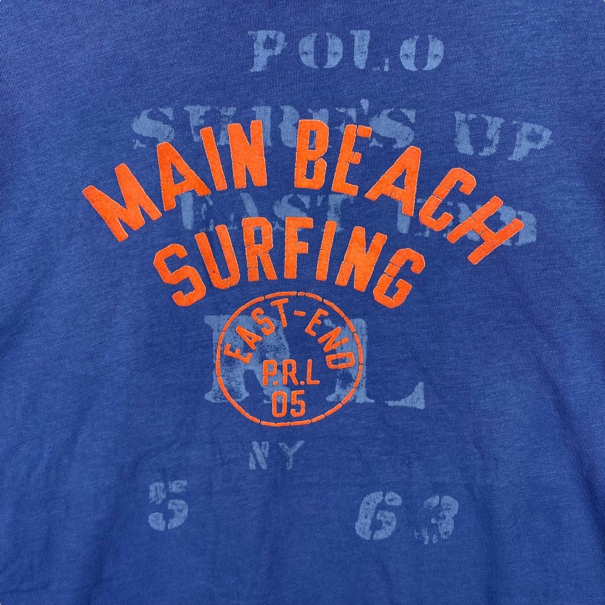 Polo Ralph Lauren By POLO RALPH LAUREN Main Beach Surfing Graphic Faded Tee Size US XL / EU 56 / 4 - 2 Thumbnail