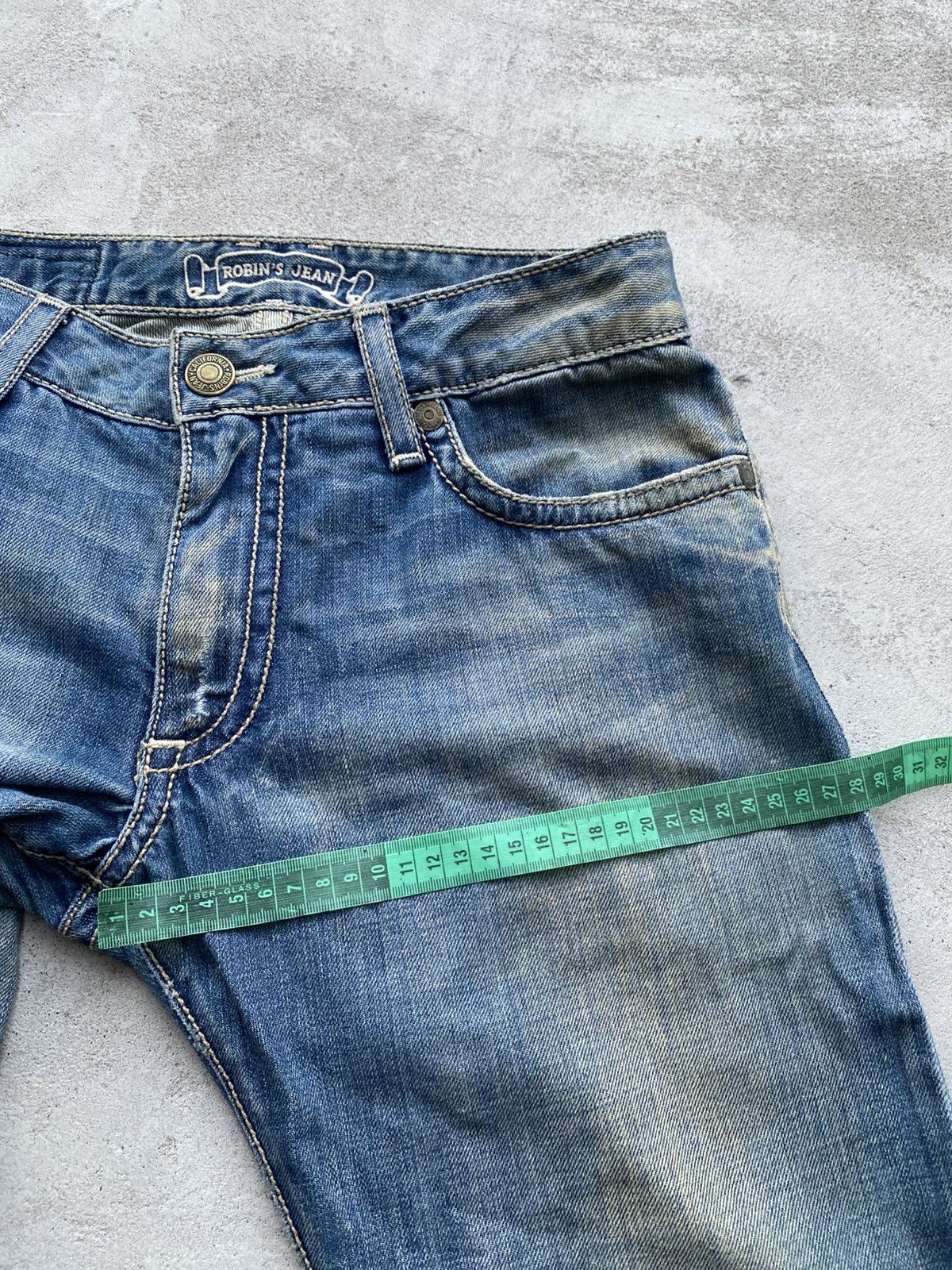Robins Jeans ROBINS JEAN COMPARED TO WHO SKULL STUDDED JEANS Size US 29 - 17 Thumbnail