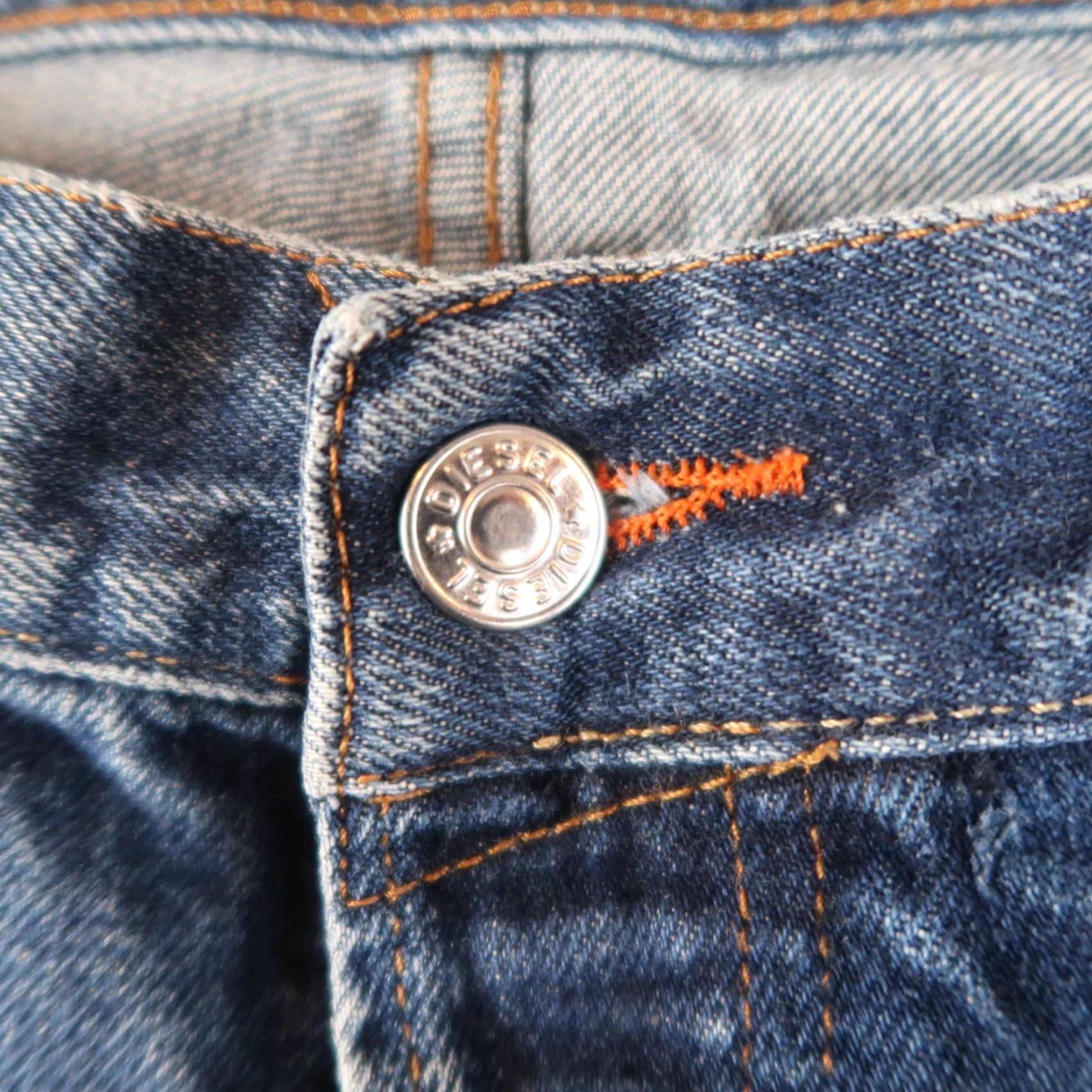 Diesel VTG Diesel Jeans Mens 36 Denim Pants Kratt Straight Leg Made Italy Size US 36 / EU 52 - 4 Thumbnail