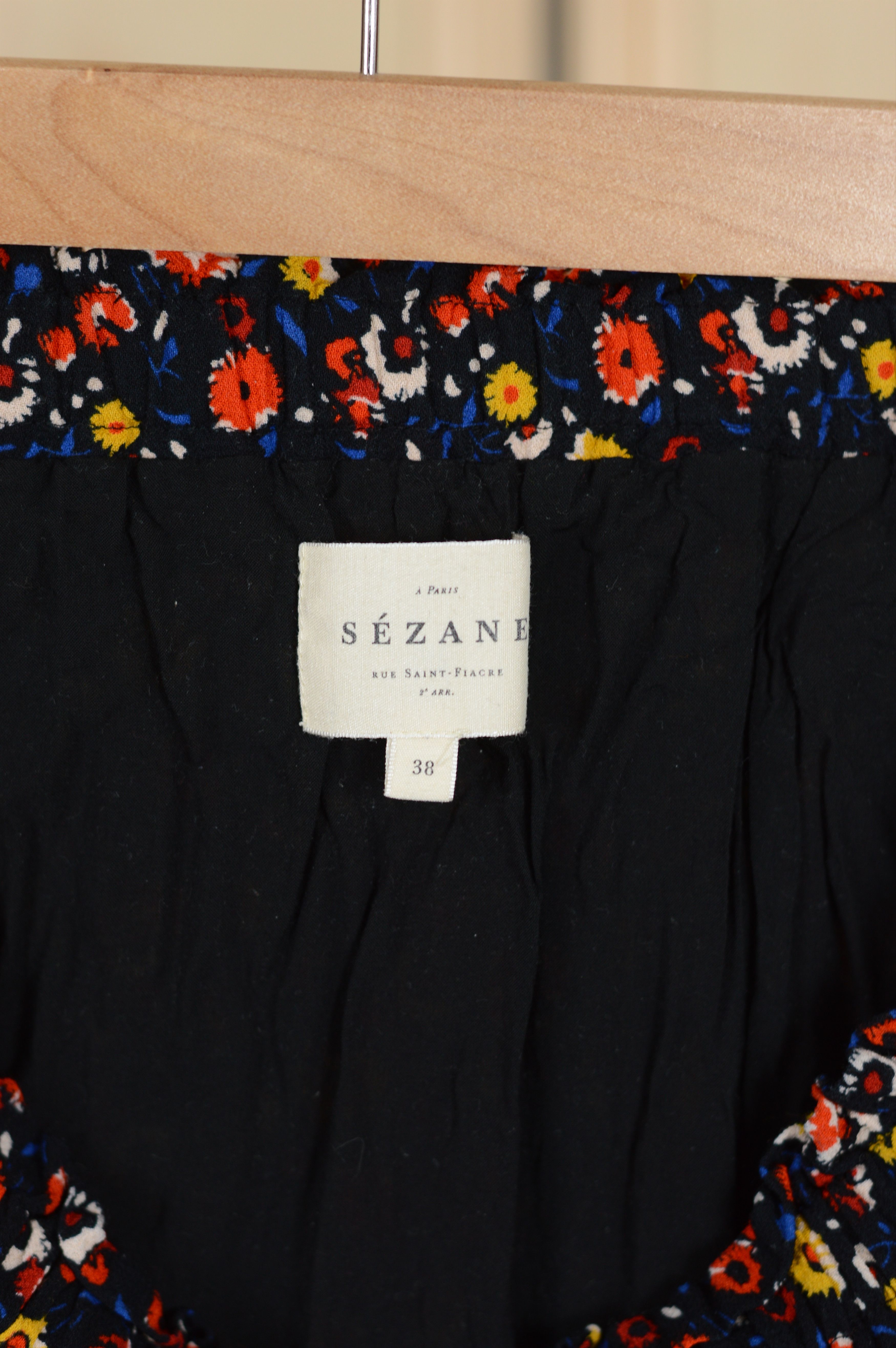 Sezane Sezane flower print mini skirt Size 27" / US 4 / IT 40 - 4 Thumbnail