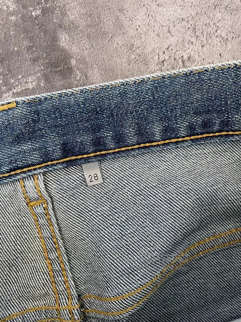 Dior Dior Light blue water-washed cat whisker back single zippe Size US 28 / EU 44 - 4 Thumbnail