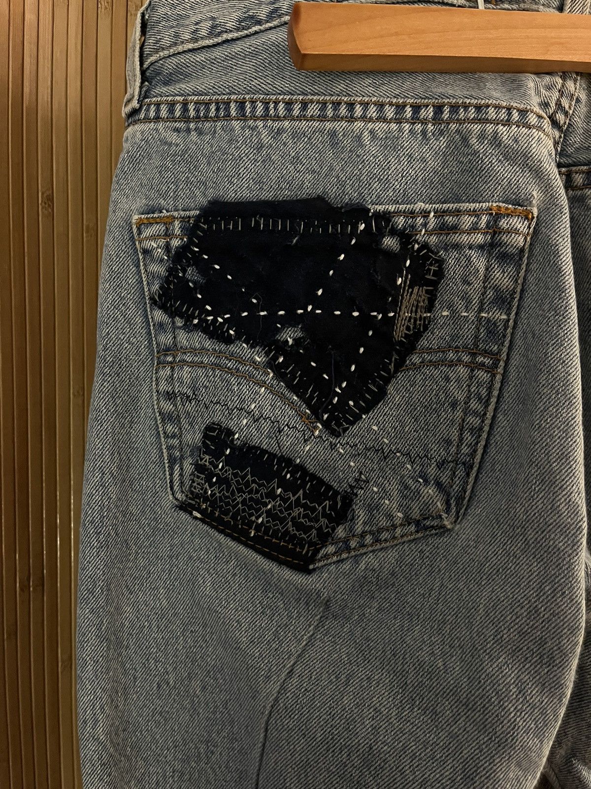 Vintage Kraftwork rework vintage levis flared denim Size US 32 / EU 48 - 6 Thumbnail