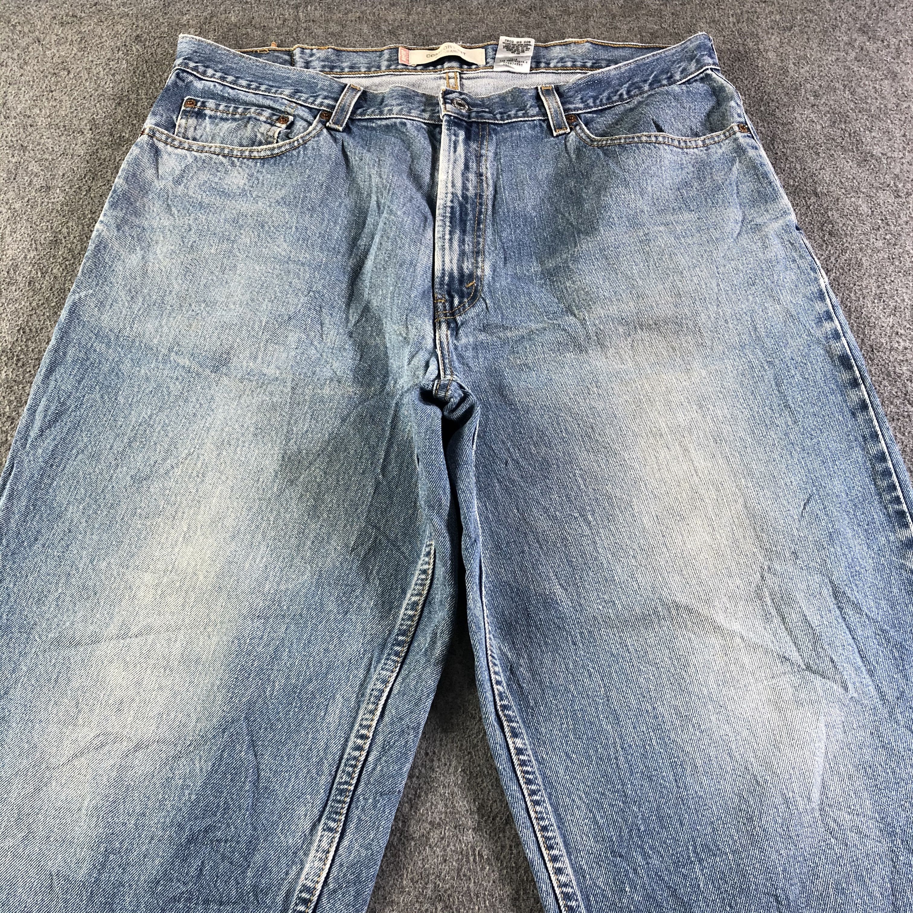 Levi's Vintage Blue Wash Levis 560 Jeans-J4393 Size US 39 - 3 Thumbnail