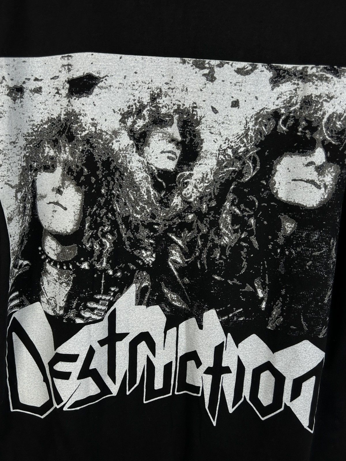 Band Tees 90s Destruction Infernal Overkill Thrash Metal Band T-Shirt Size US XL / EU 56 / 4 - 5 Thumbnail