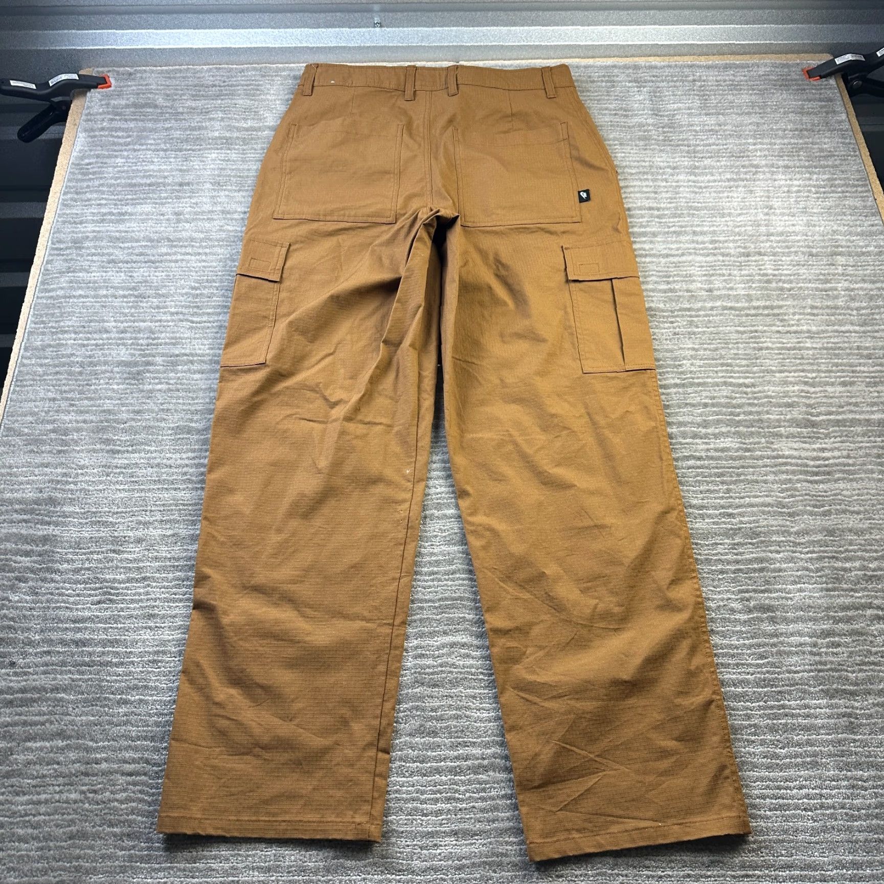 Nike Nike Cargo Pants Mens 32x32 Brown Cargo Pockets Outdoors Utility Ripstop Size US 32 / EU 48 - 2 Thumbnail