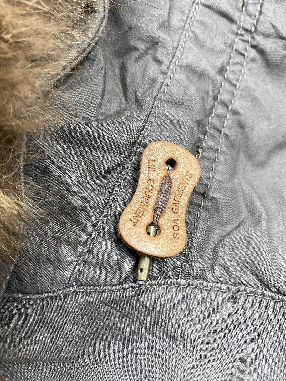 If Six Was Nine × Japanese Brand × Le Grande Bleu (L.G.B.) 2000s G.O.A. Faux Fur Fishtail with inner Jacket Size US M / EU 48-50 / 2 - 6 Thumbnail